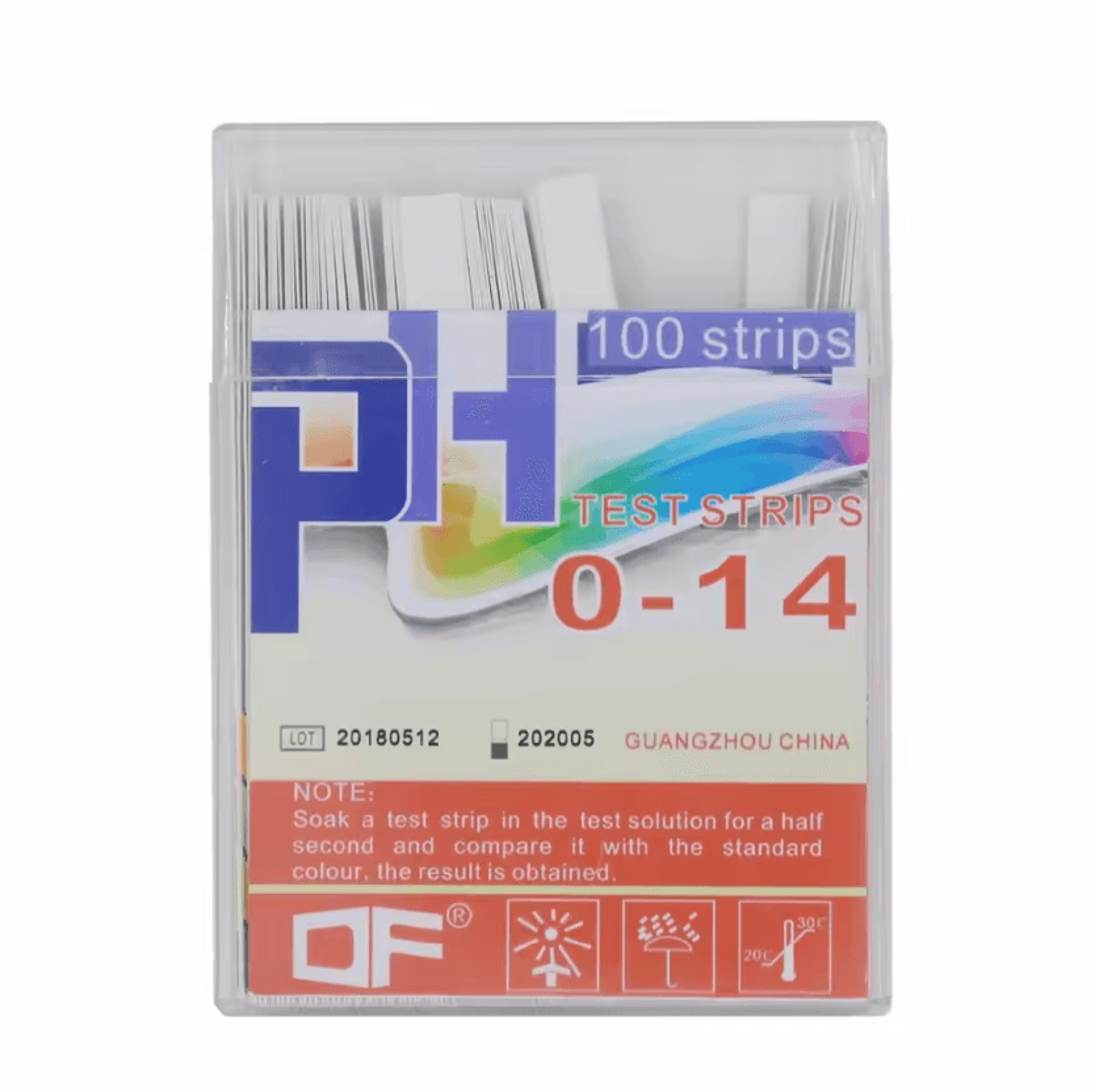 universal ph test strips 1-14 for water soil and aquarium testing