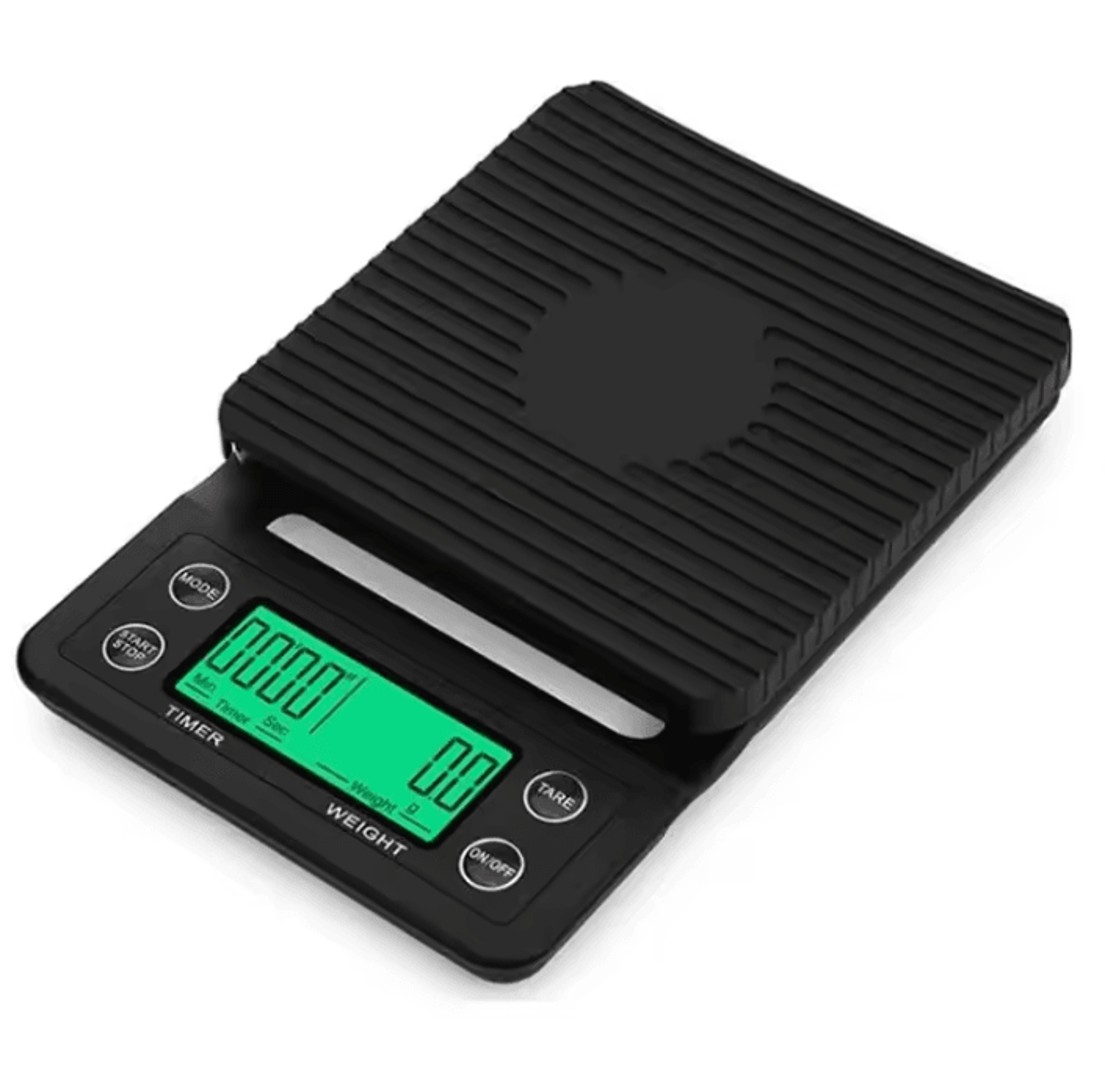 5kg digital coffee scale with timer and 0.1g precision