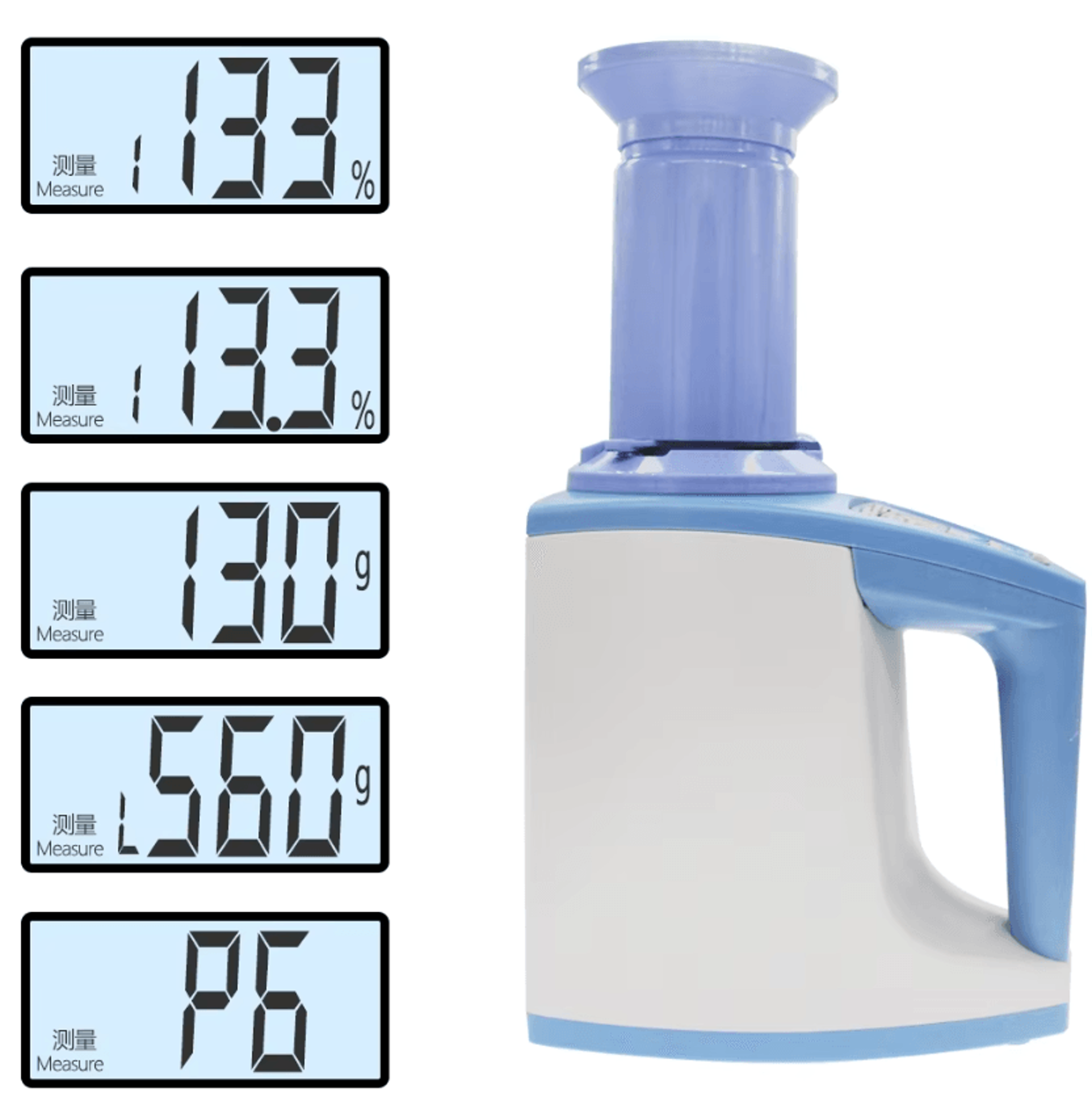 digital grain moisture meter for corn wheat rice beans and peanuts