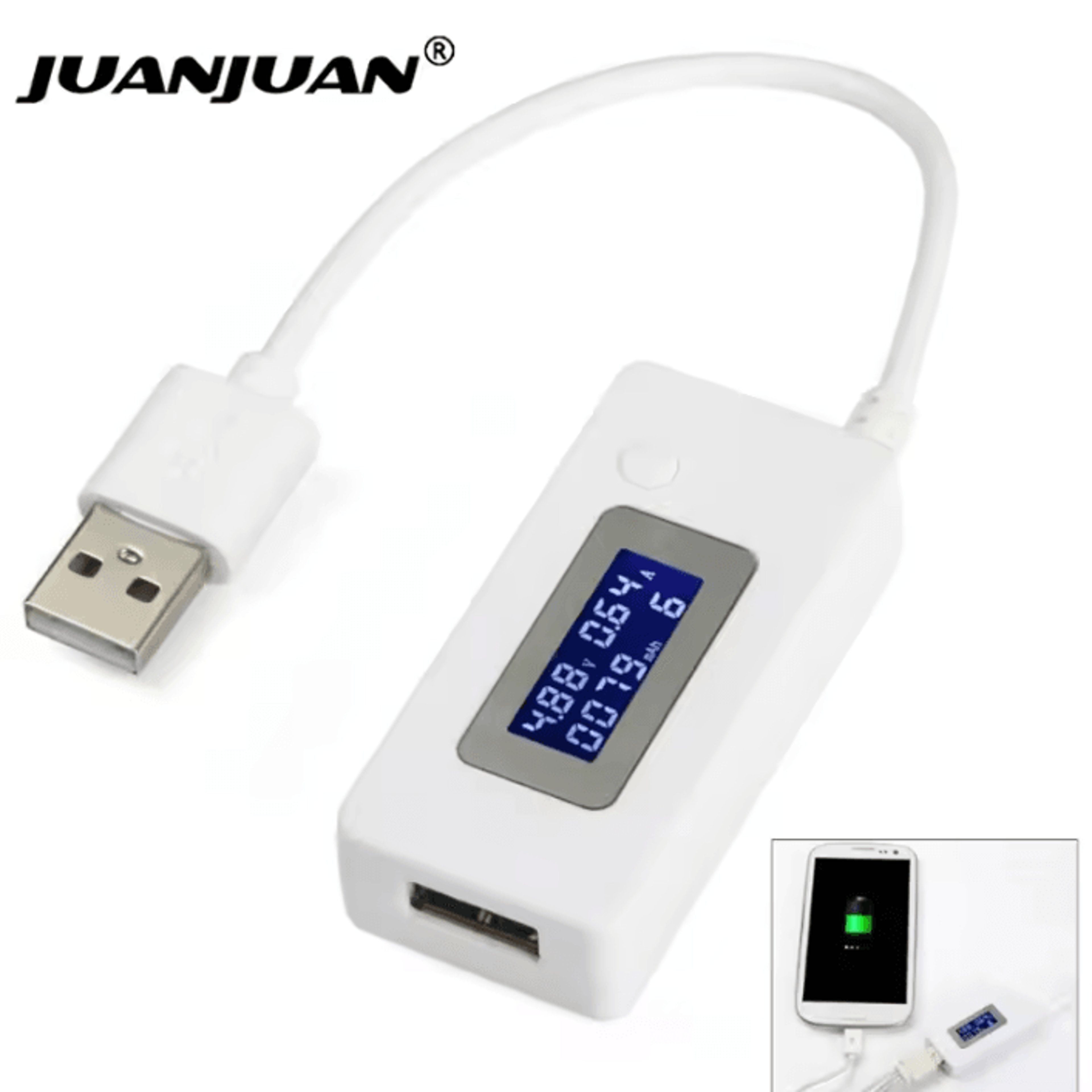 mini lcd usb voltage current tester for phone chargers