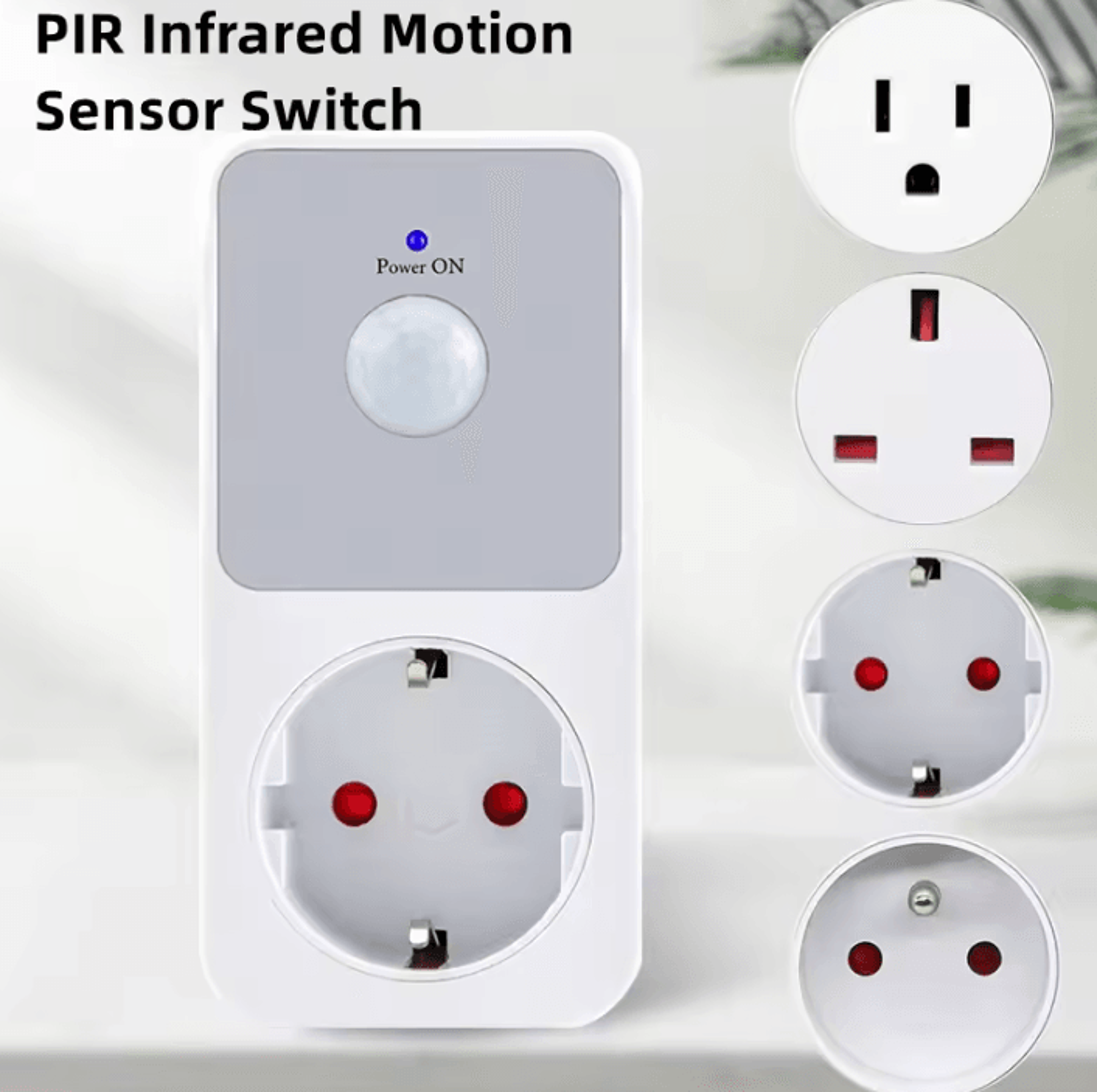 120 degree pir motion sensor light socket automatic lamp switch