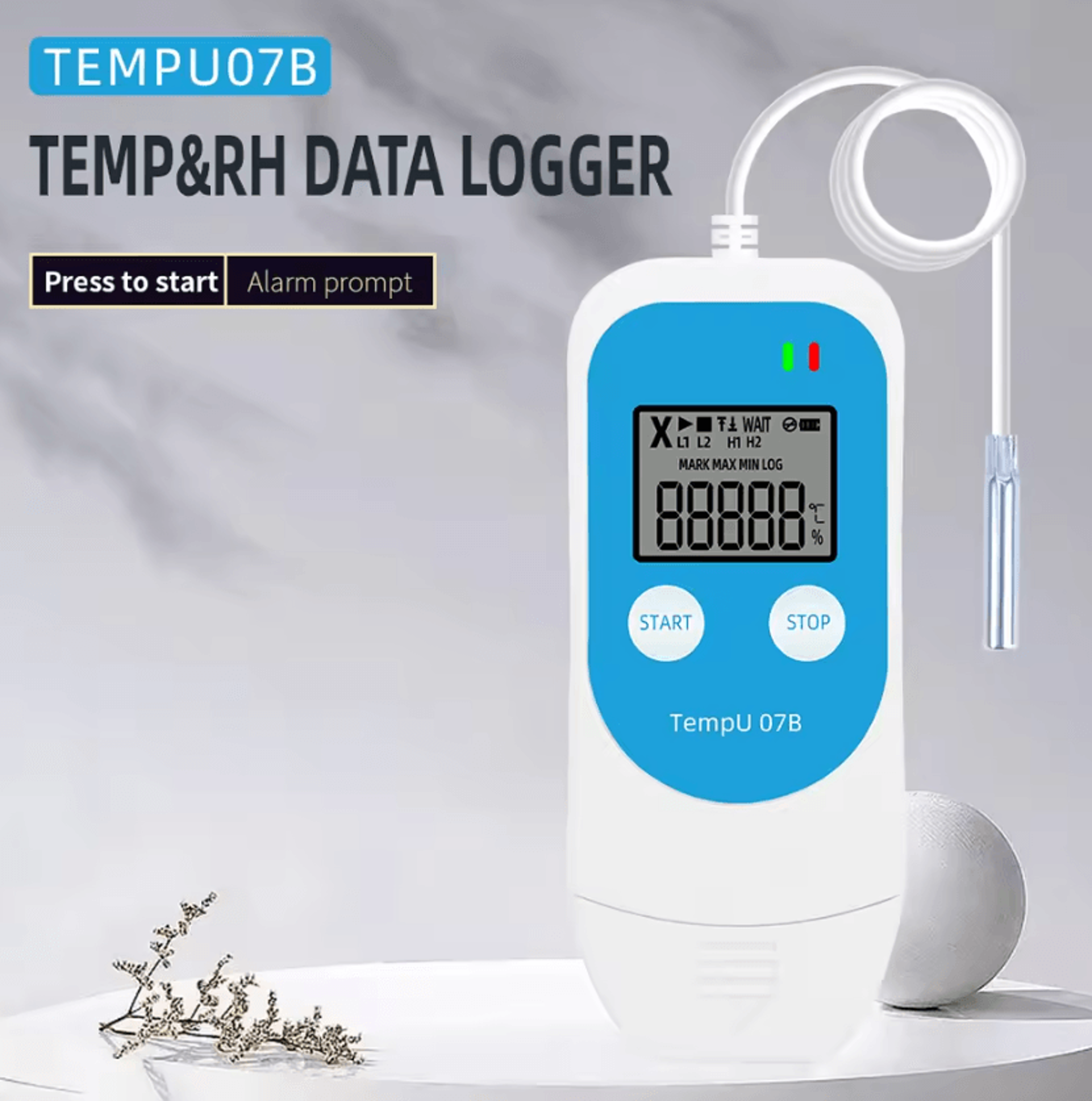 tempu 07b usb temperature and humidity data logger