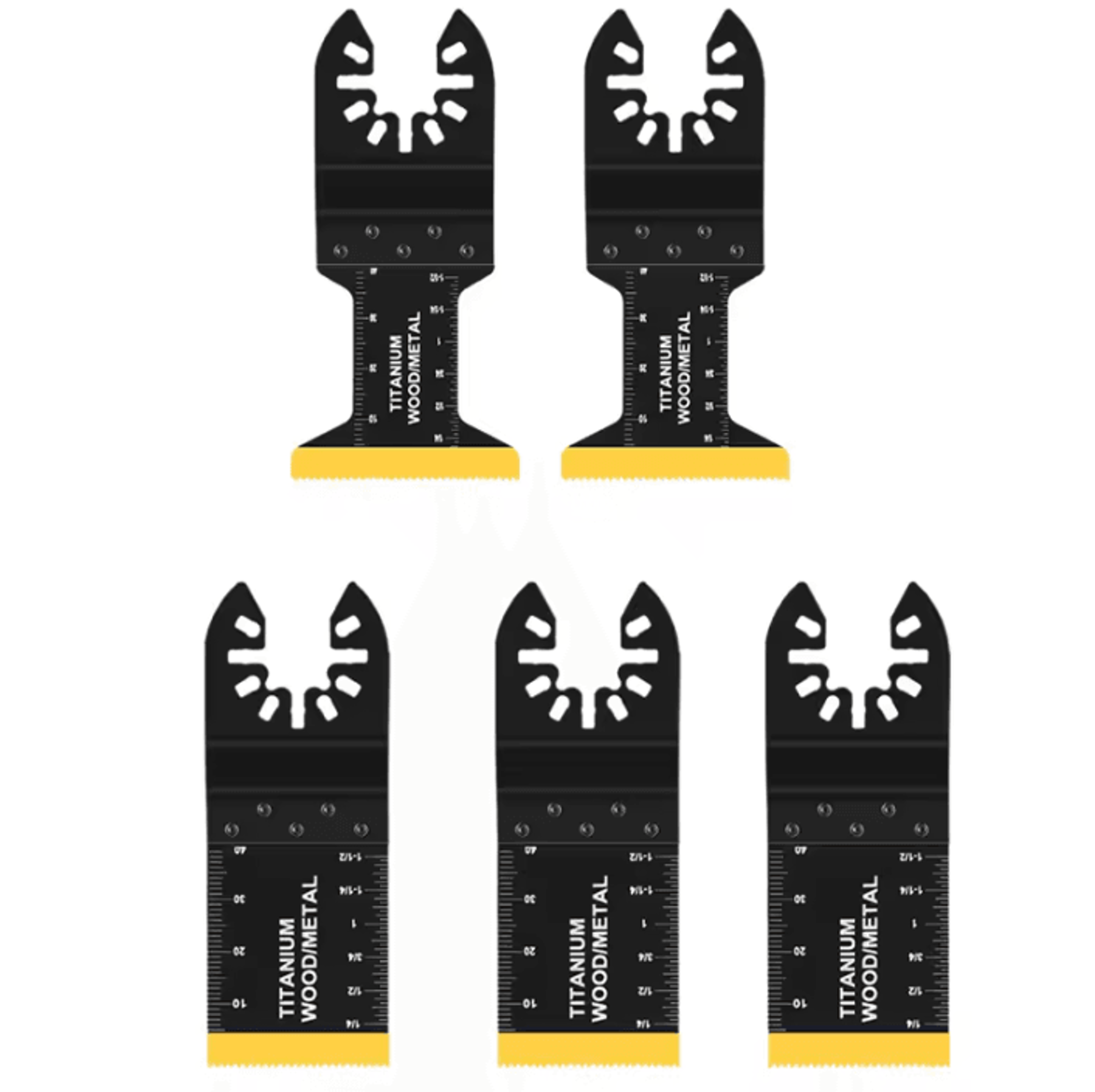 5 piece carbide tooth oscillating saw blades for metal cutting