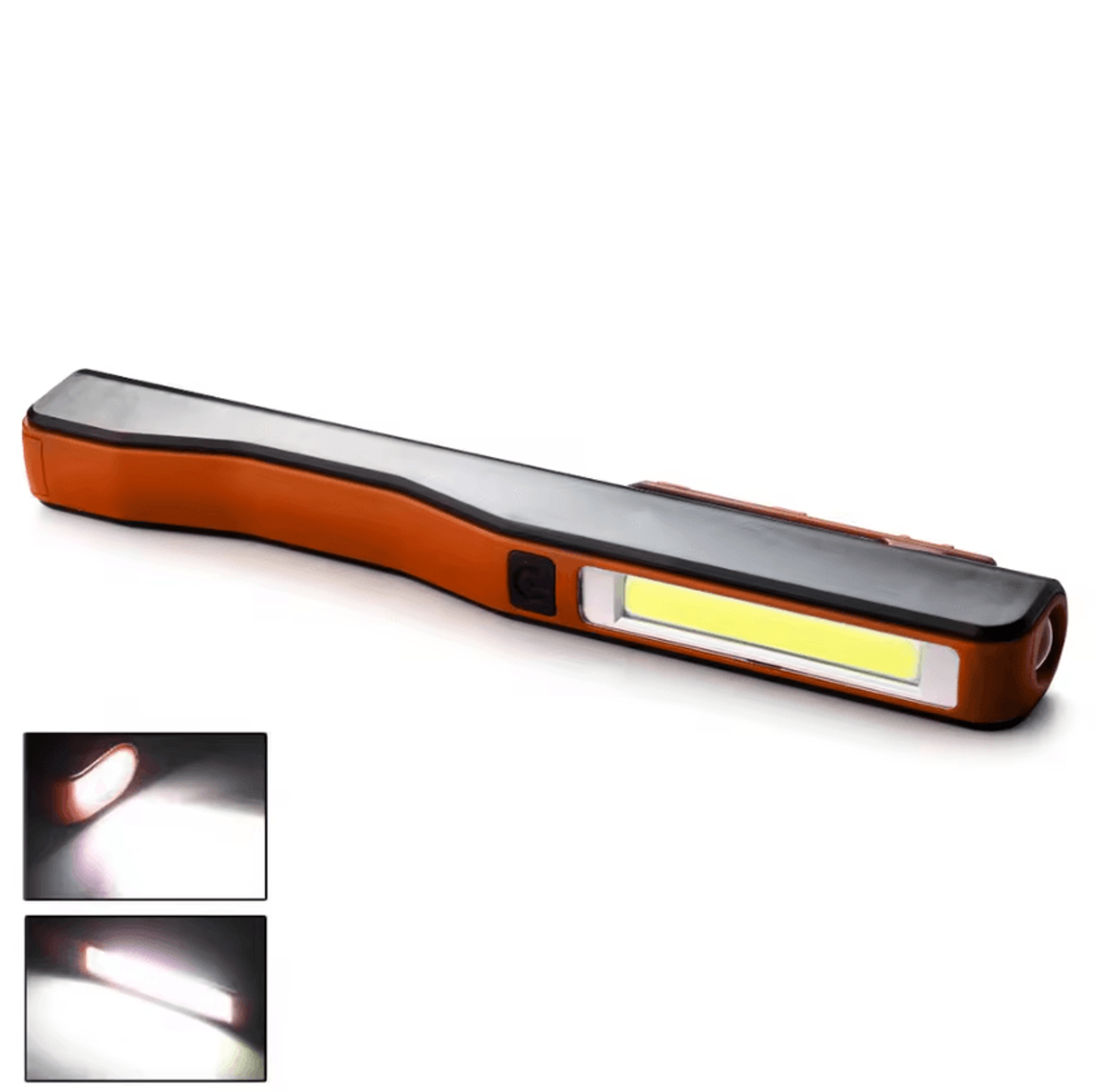 rechargeable magnetic cob led work light with pen clip