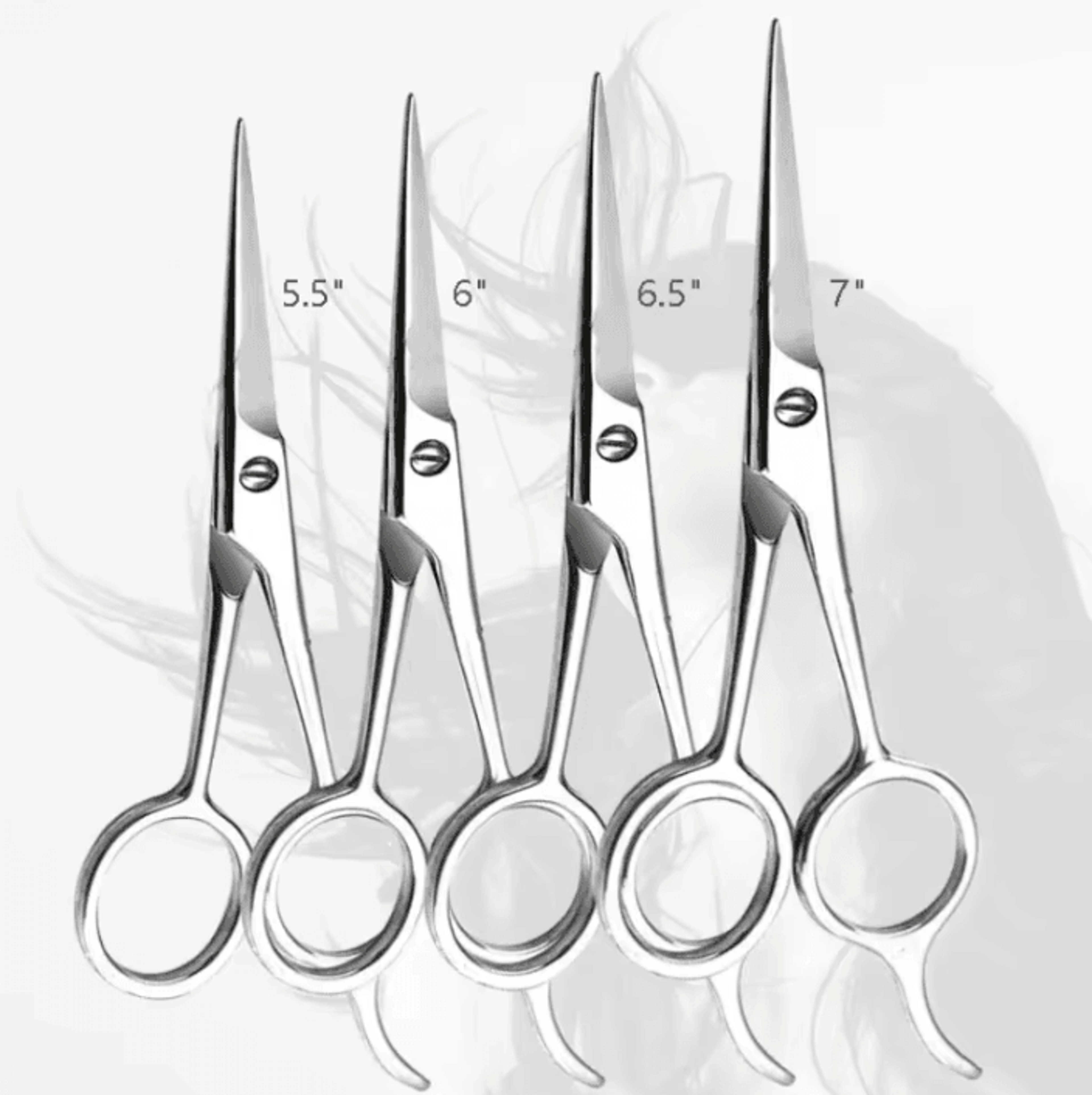 professional stainless steel barber hair cuttings scissors
