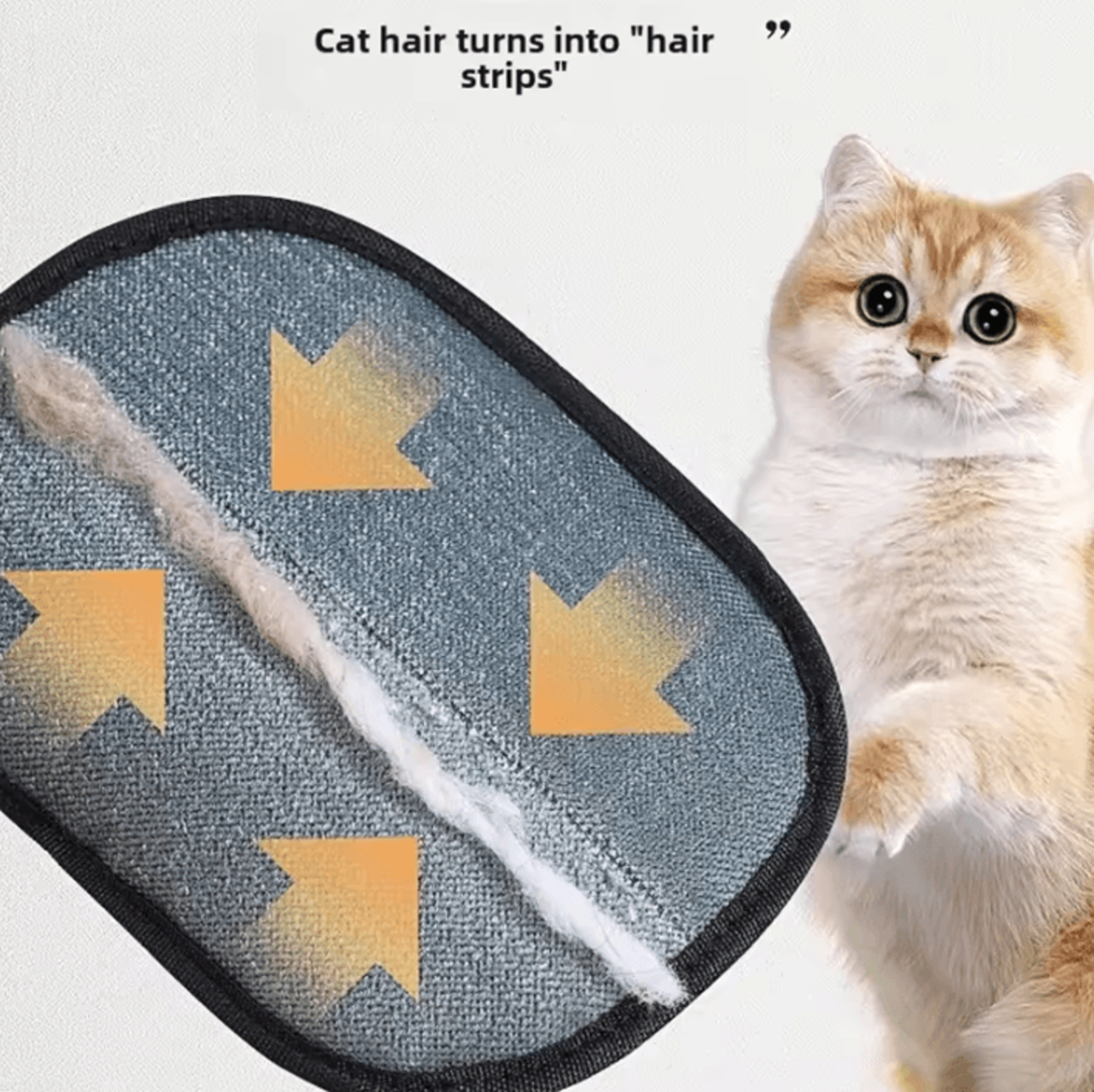 reusable pet hair removal glove for cats dogs and furniture
