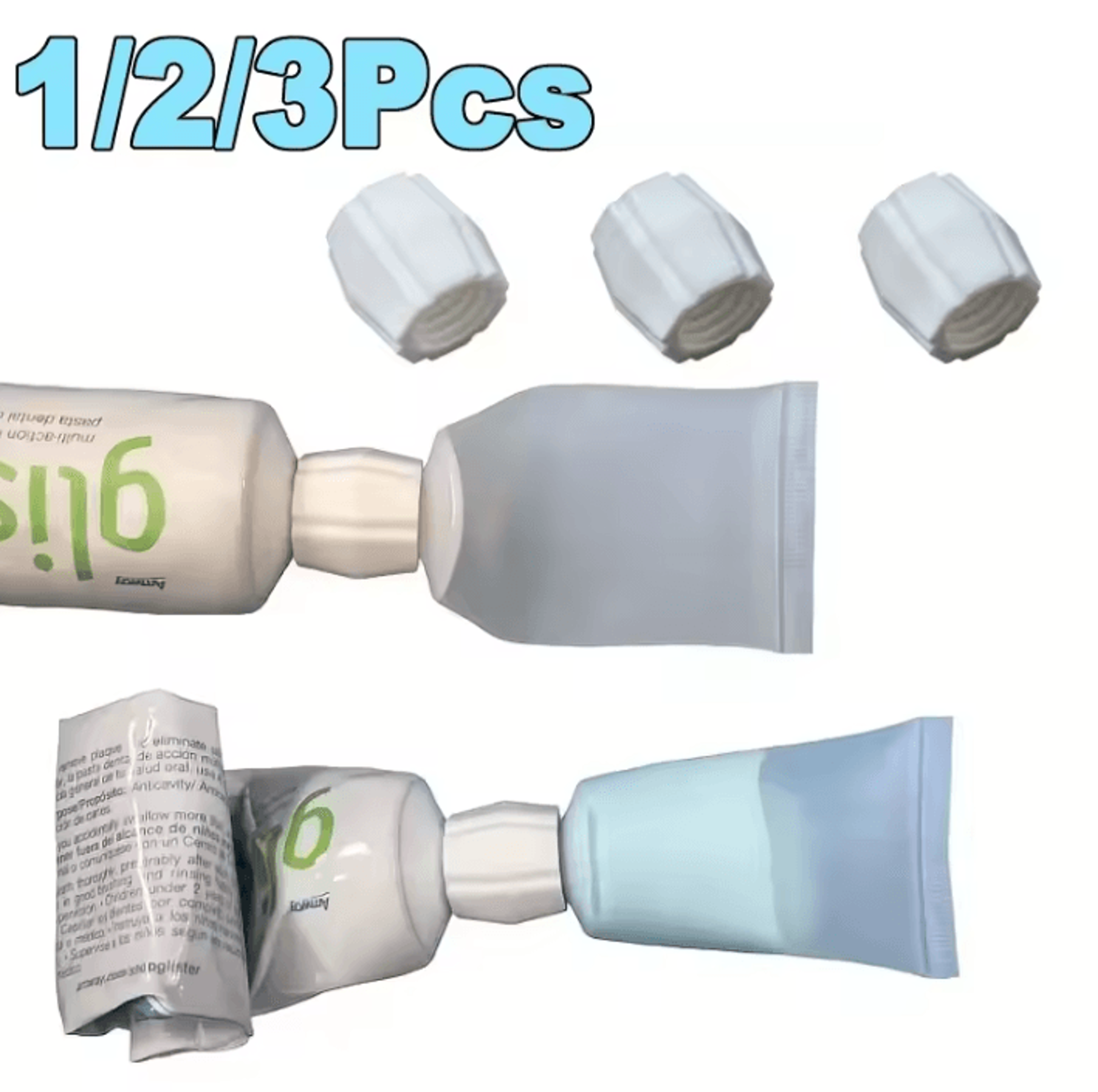 no spill toothpaste squeezer and travel tube adapter