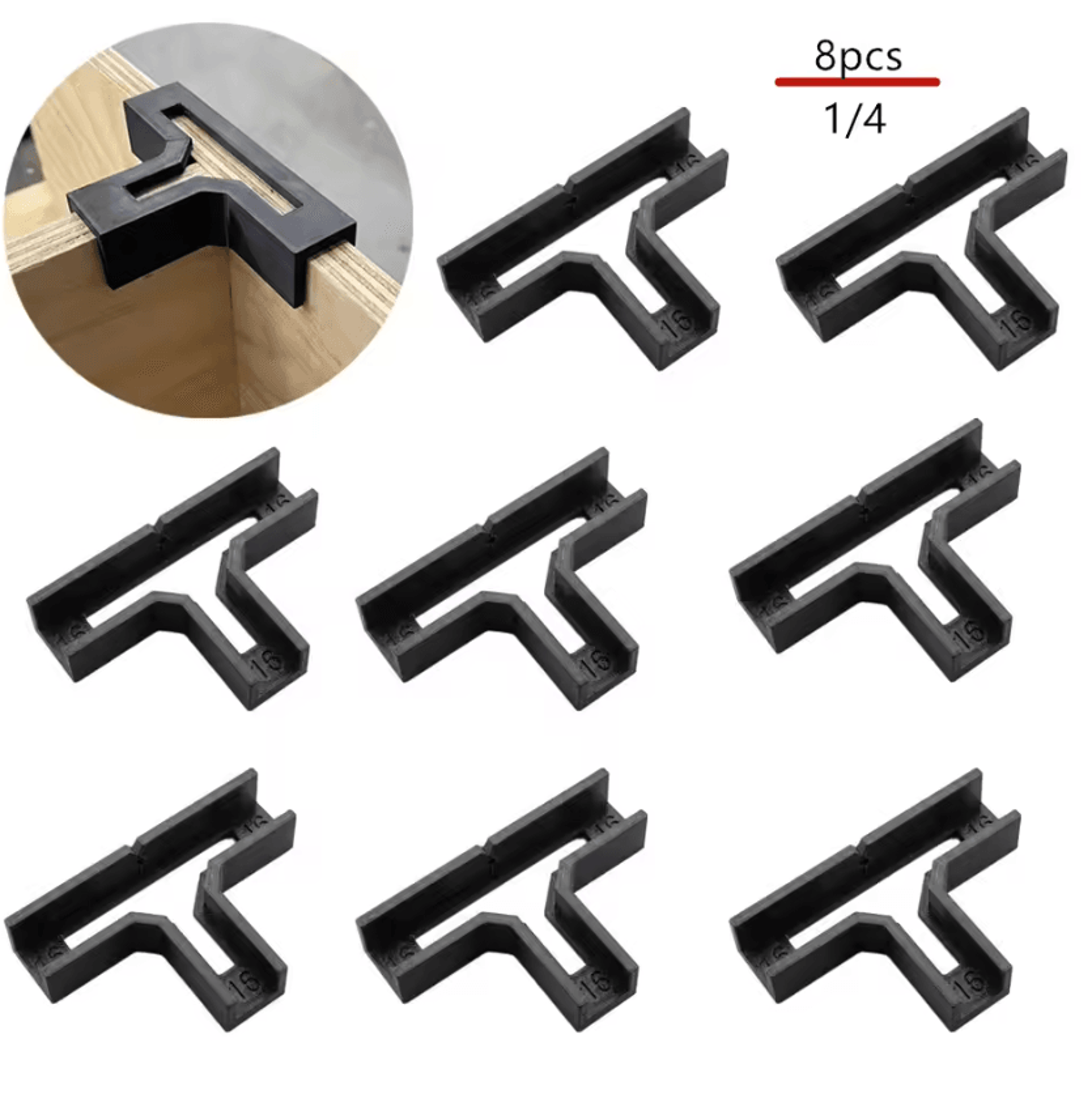 t shaped 90 degree furniture reinforcement bracket