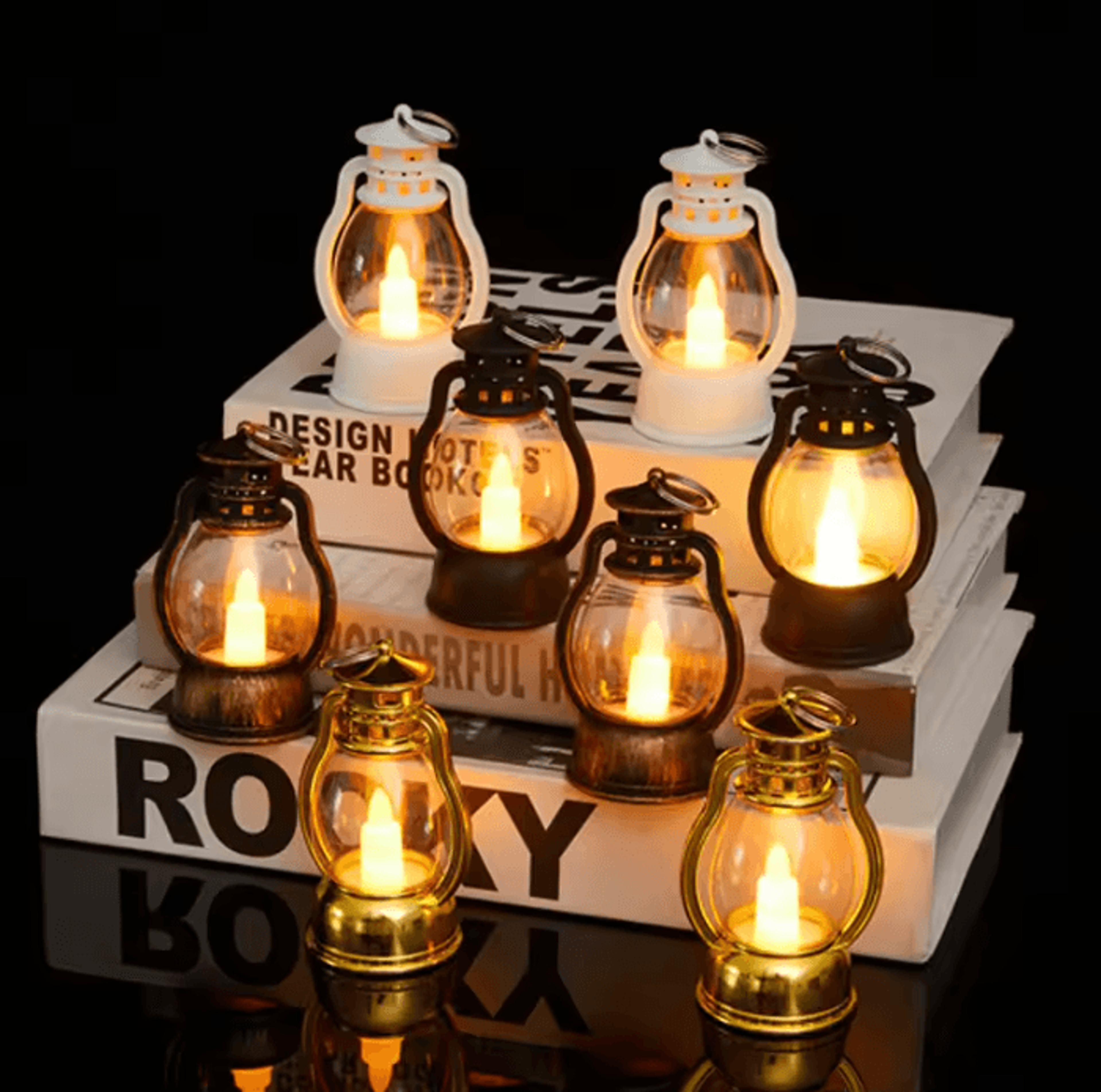 flameless led electronic candle night light