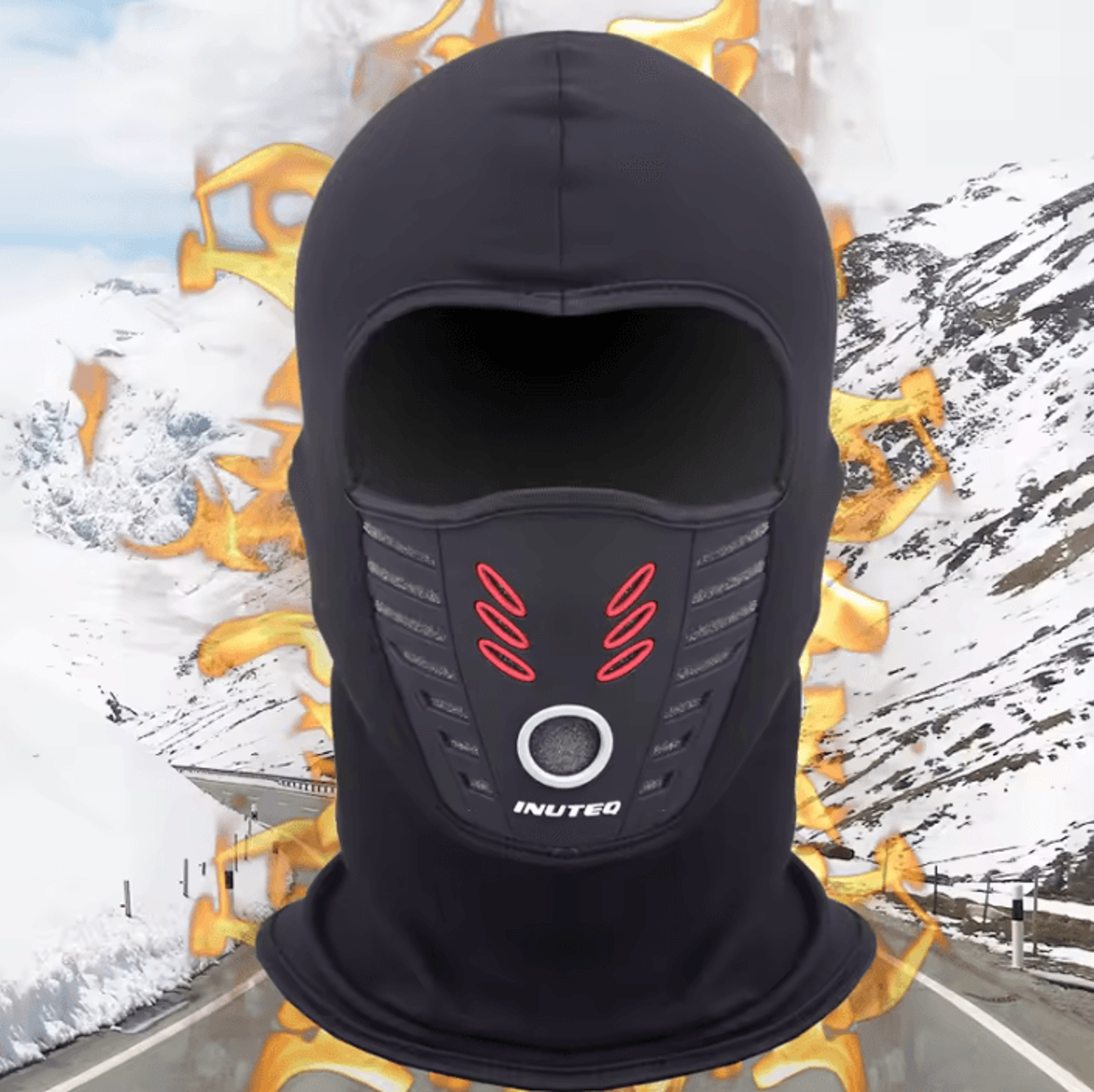 winter fleece windproof motorcycle balaclava