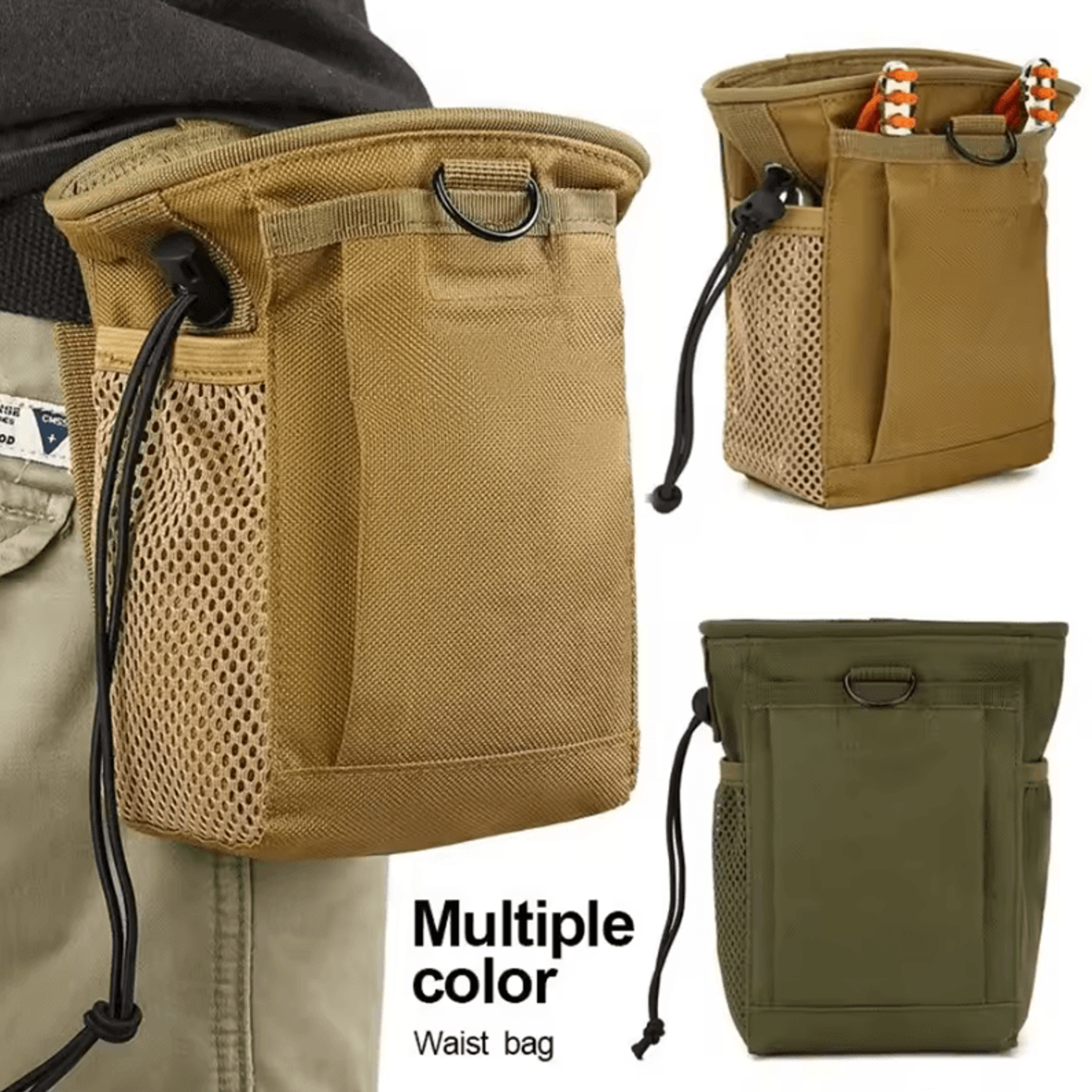 3-5l camouflage molle outdoor dump pouchs