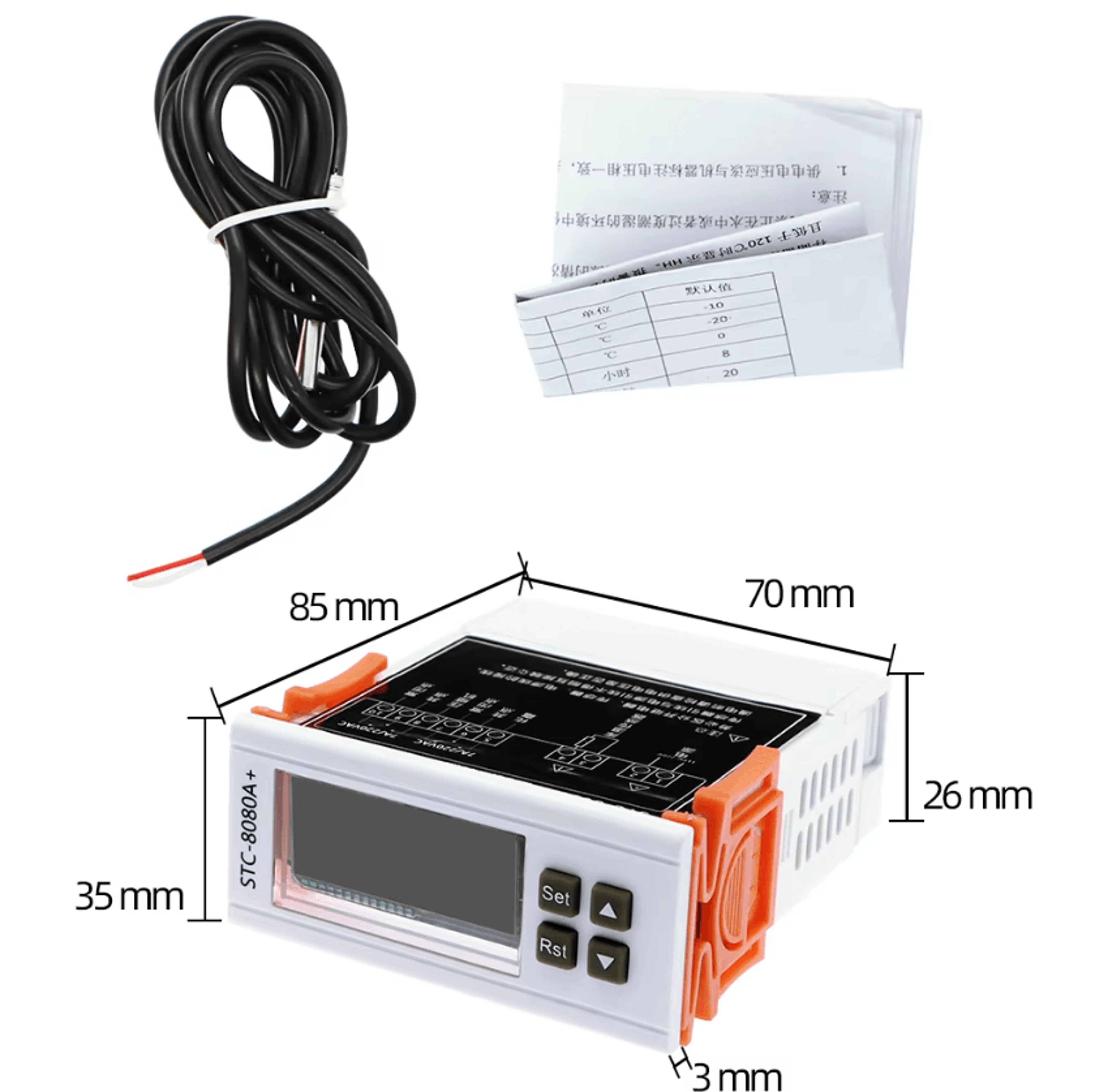 stc-8080a+ digital refrigeration temperature controller