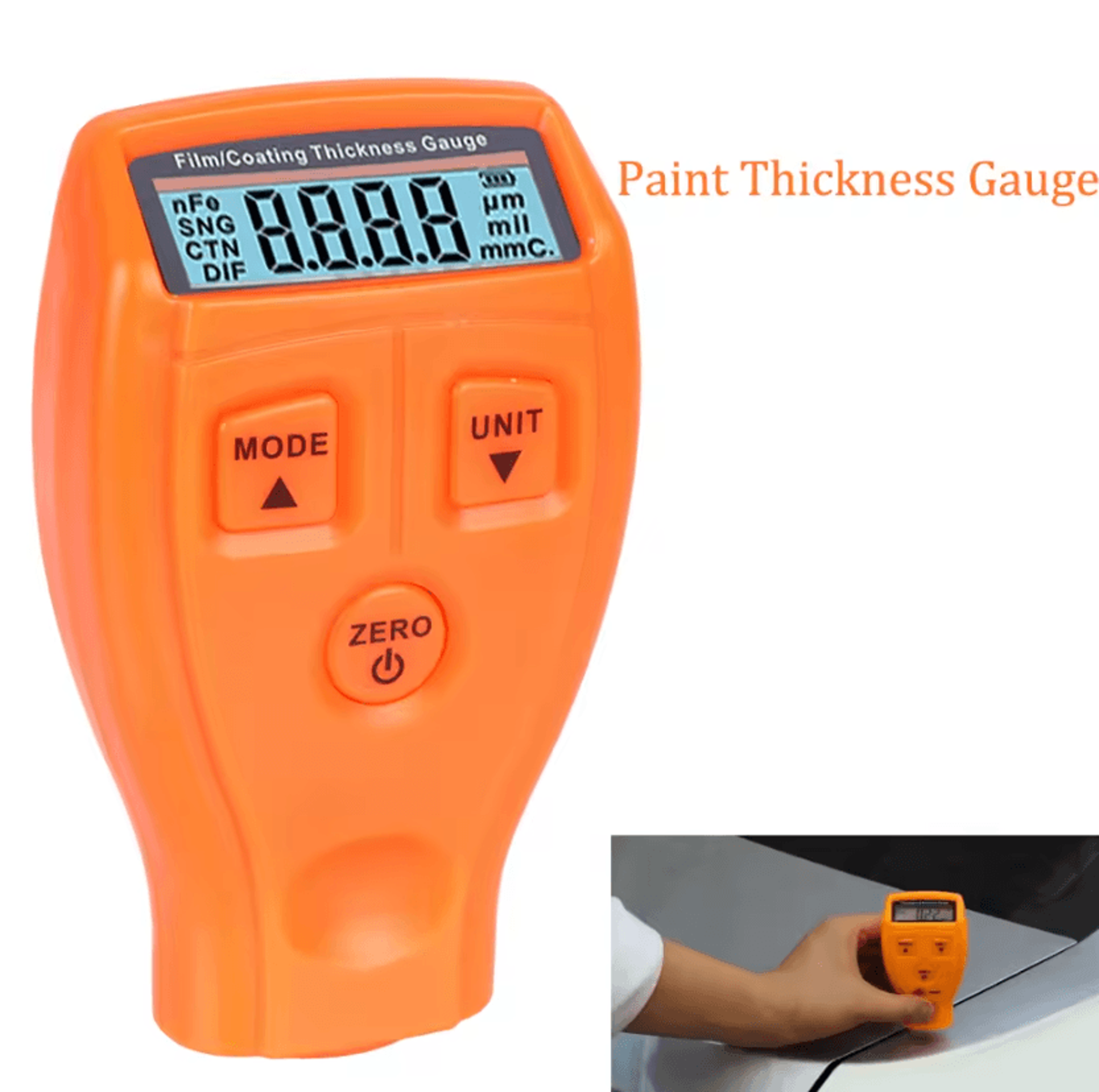 gm200 digital automotive paint and coating thickness gauge