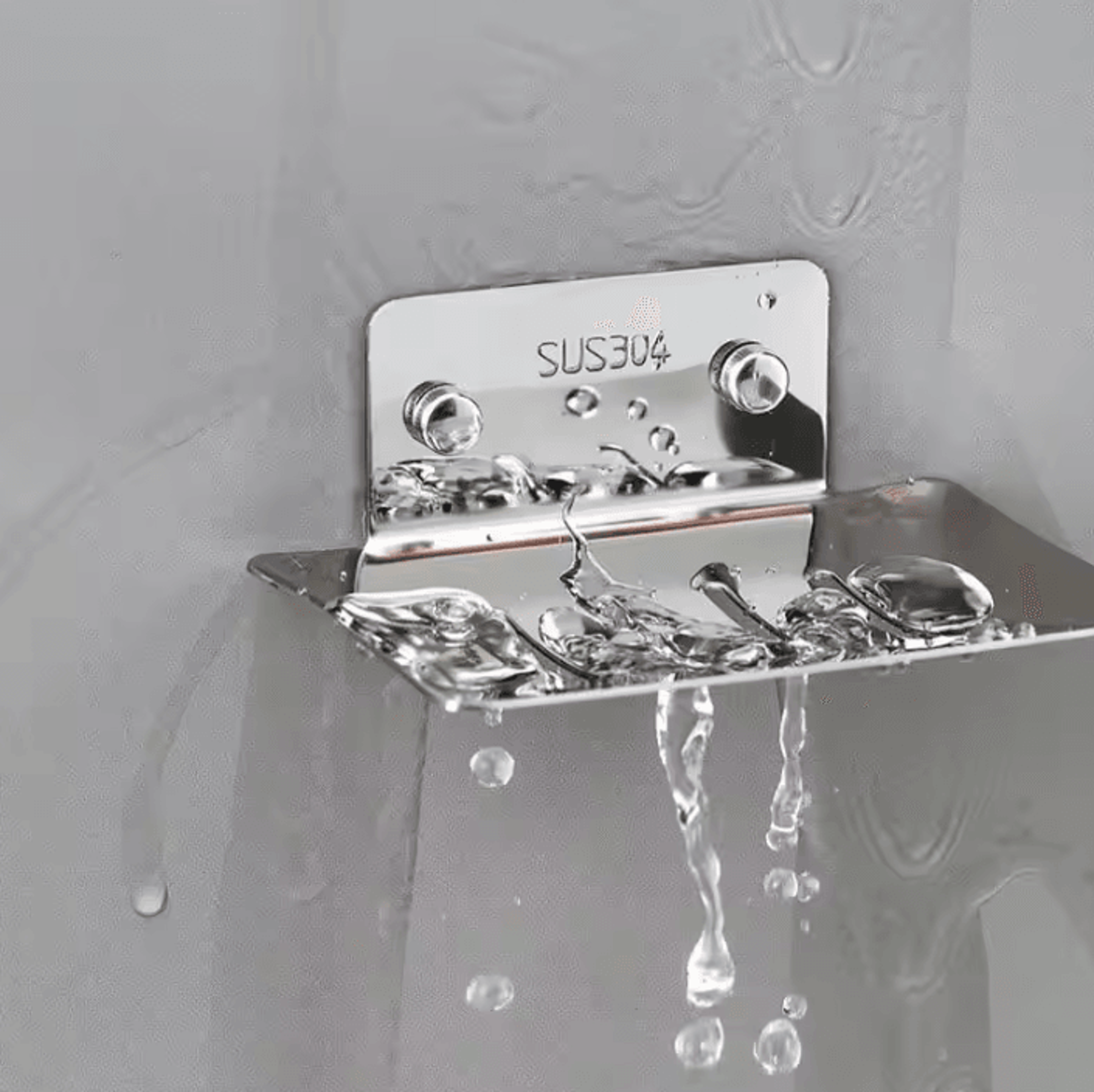 wall mounted drain soap dish space saving bathroom soap holder