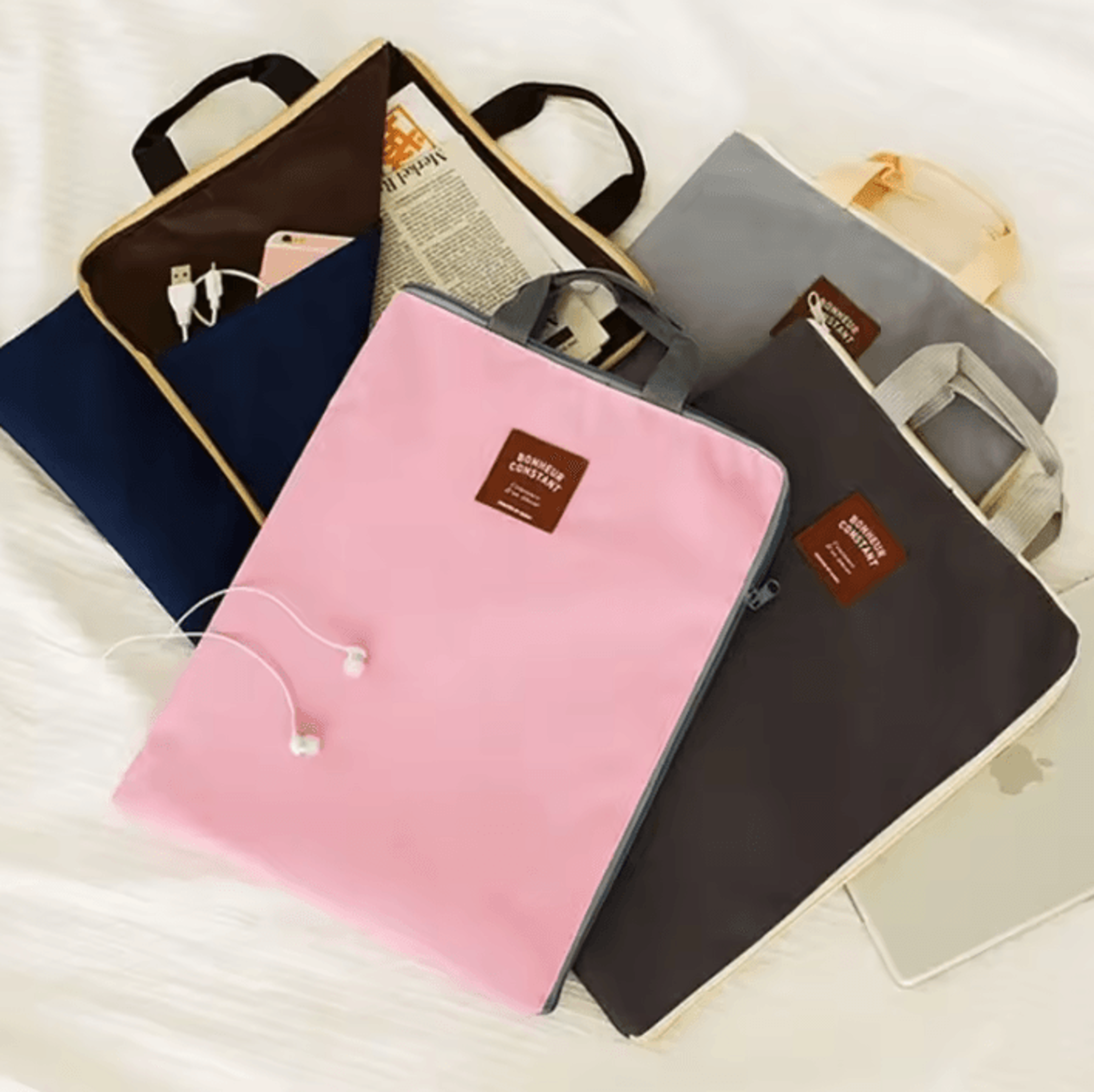 portable a4 document storage pouch for office and school