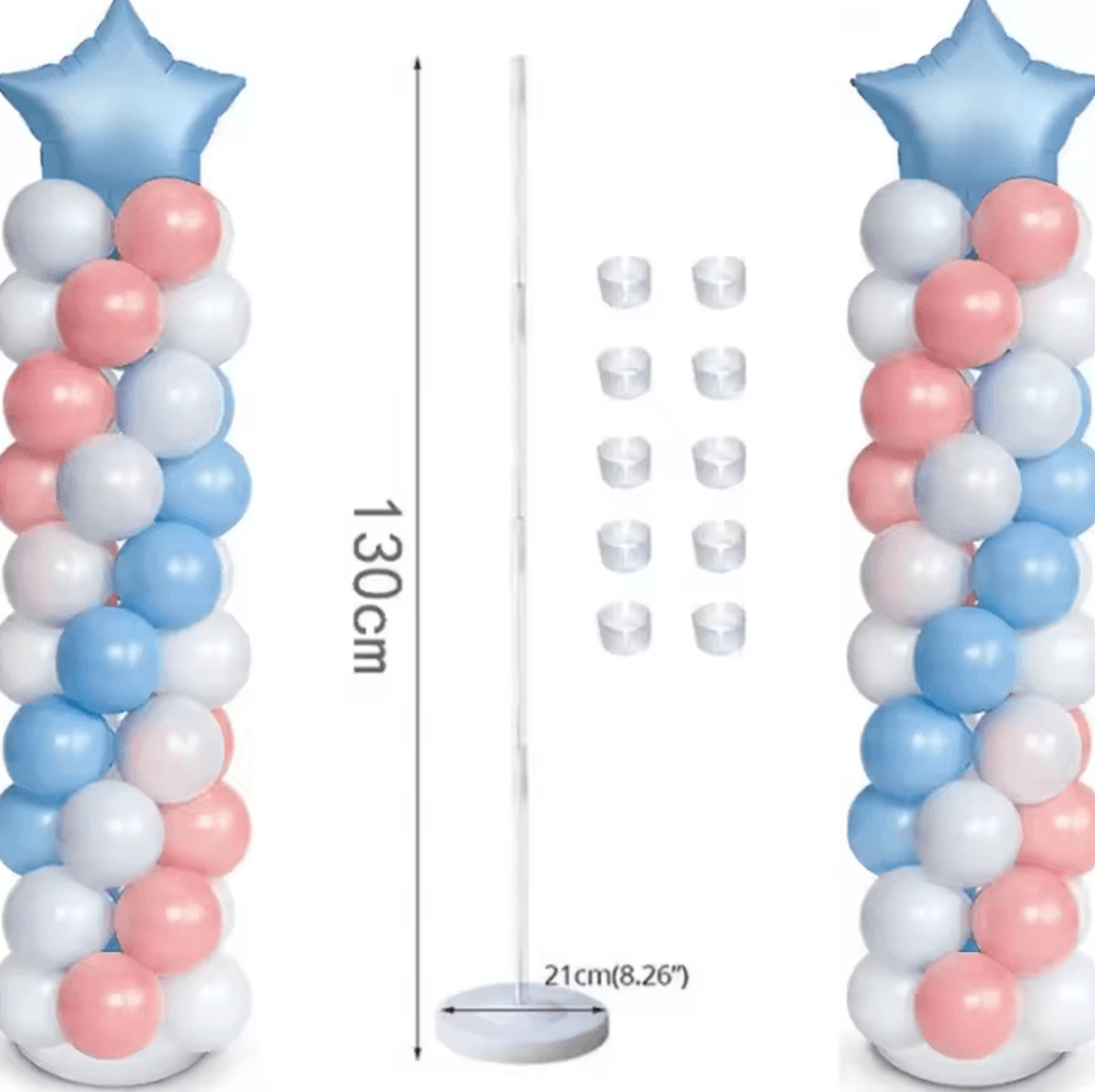 130cm balloon column stand set for parties and events