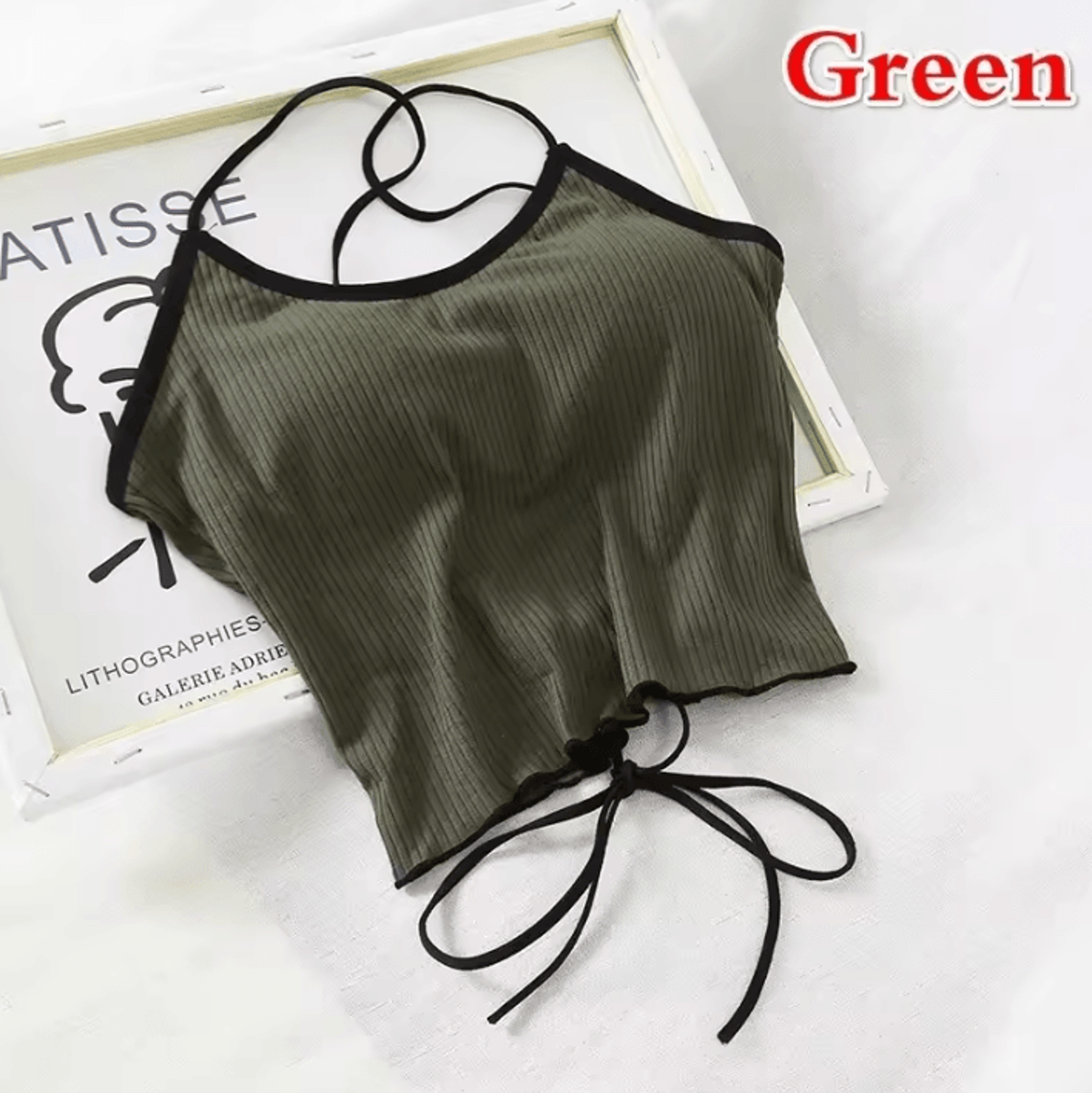 women's seamless padded camisole bra top for summer