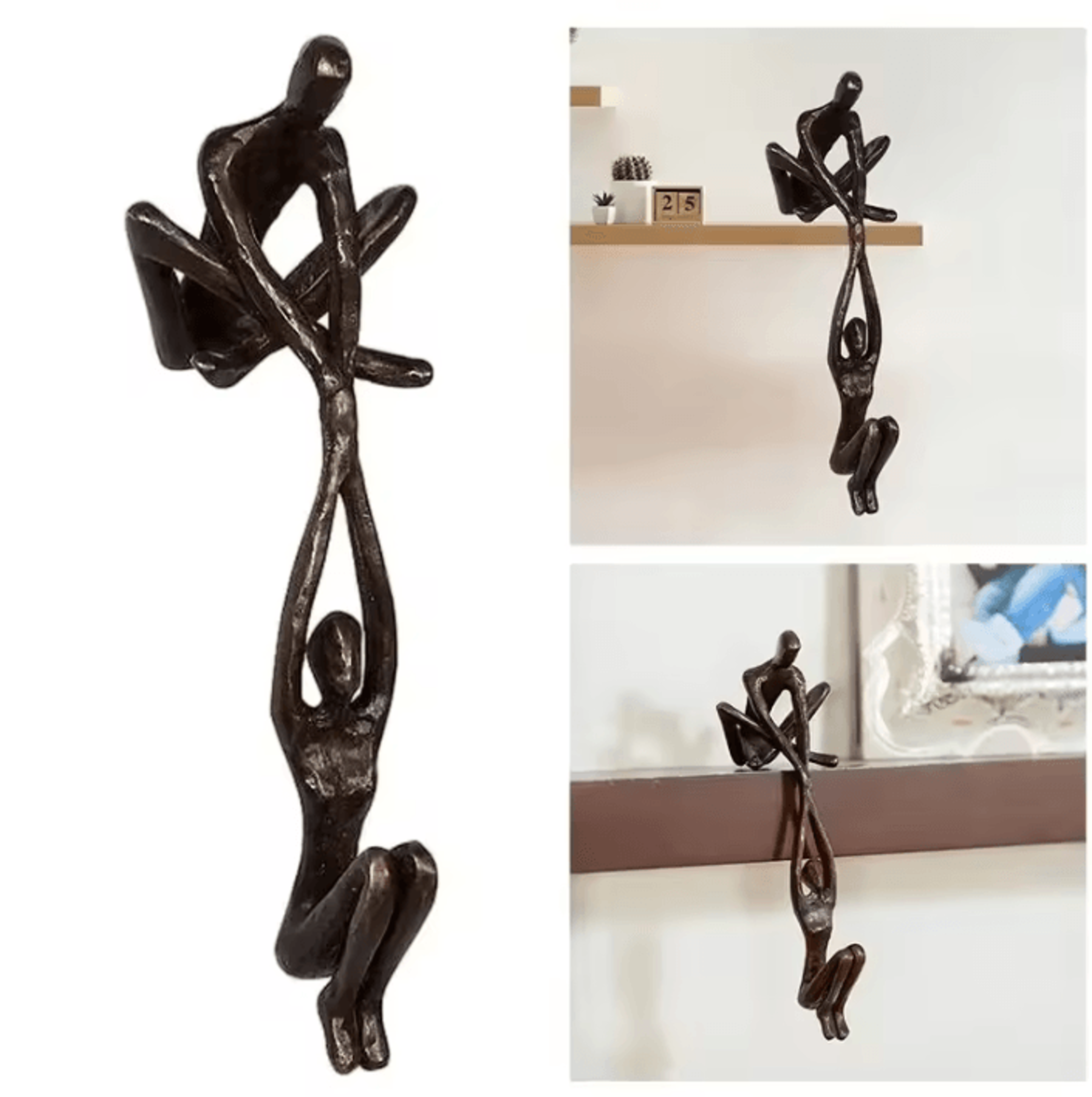 romantic dancing couple figurine art sculpture