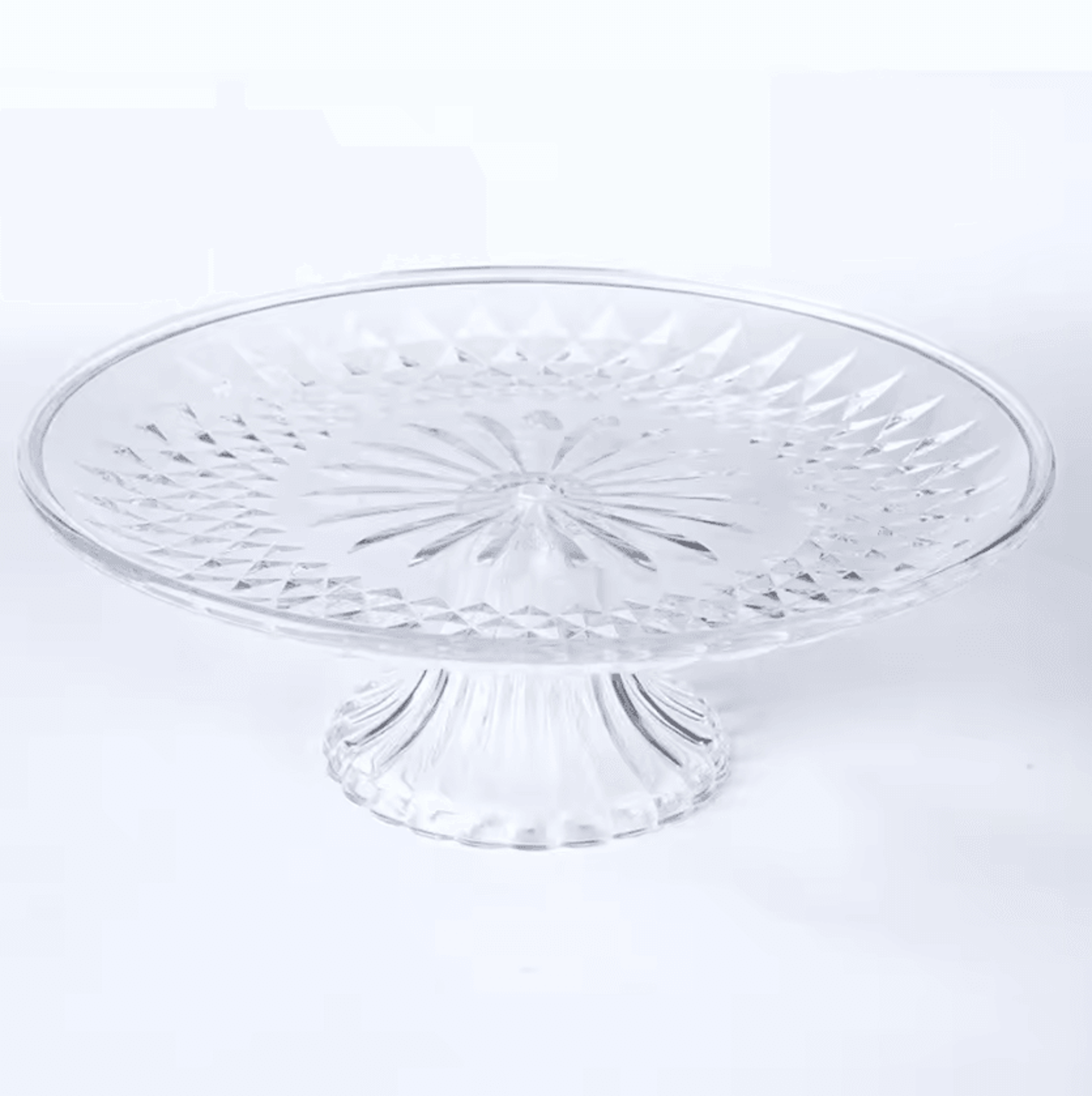 crystal clear acrylic dessert and cake serving stand