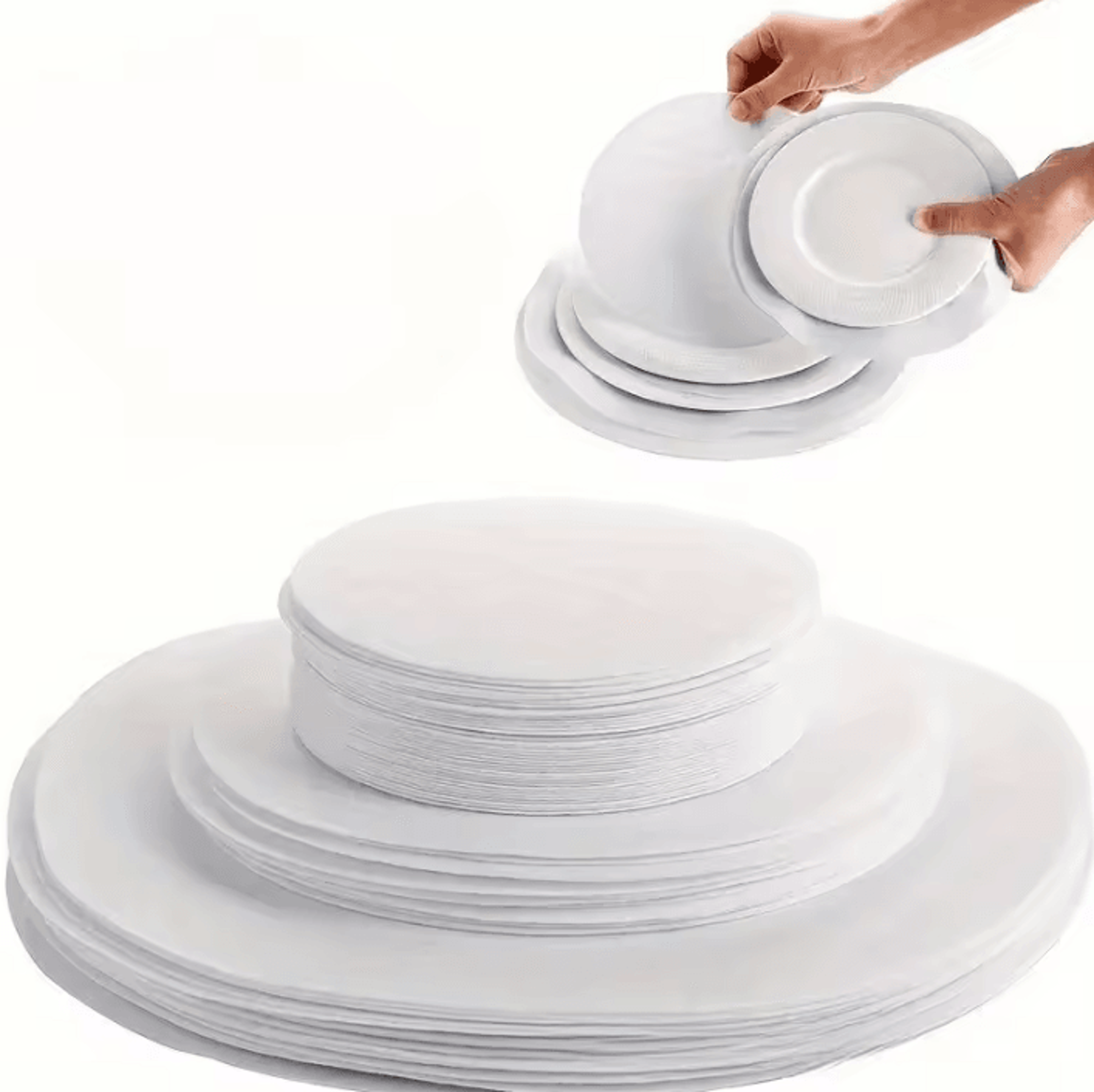 12 or 24 piece felt pan protectors and heat resistant table mats