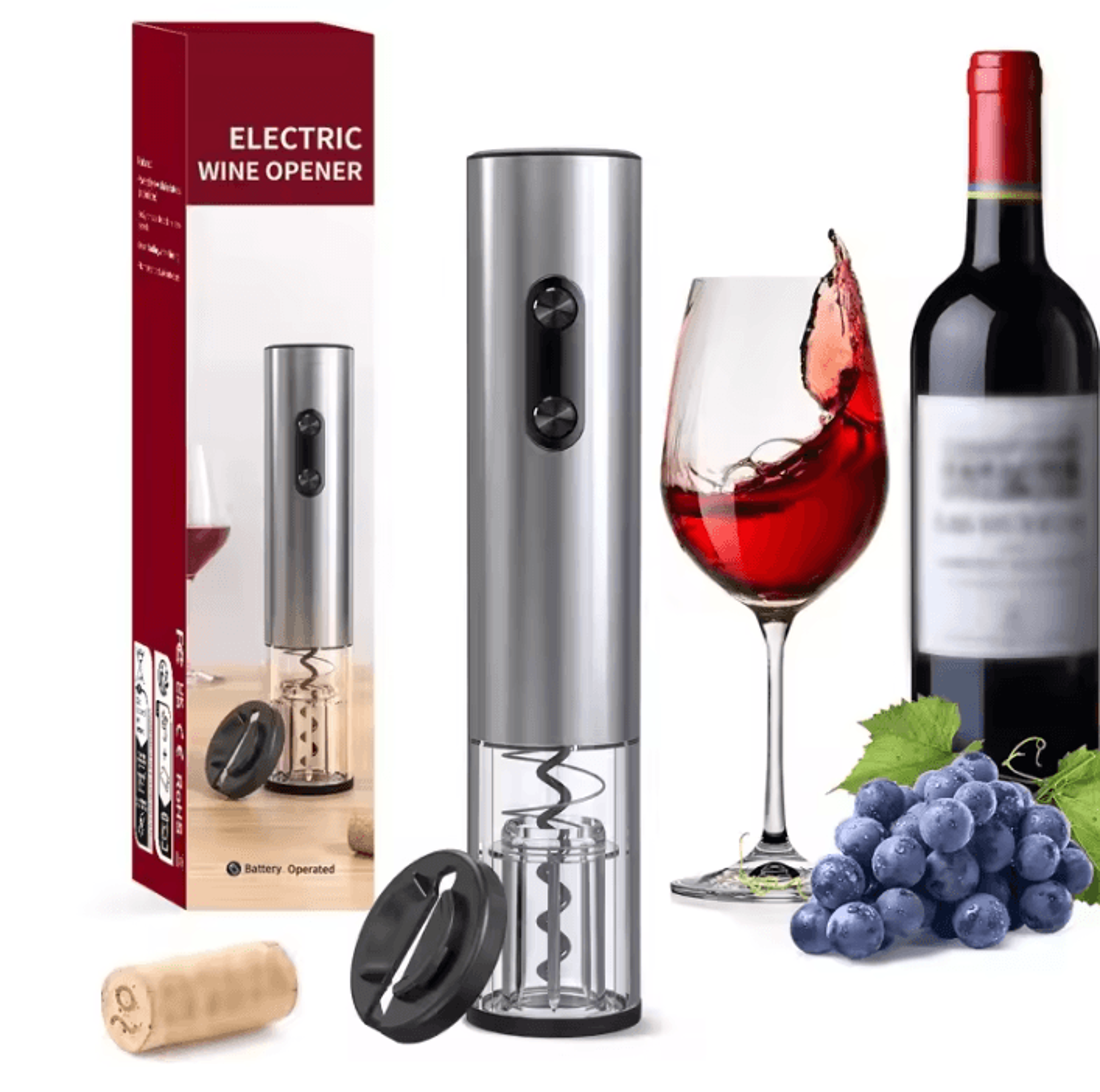 quicklift automatic electric wine bottle opener