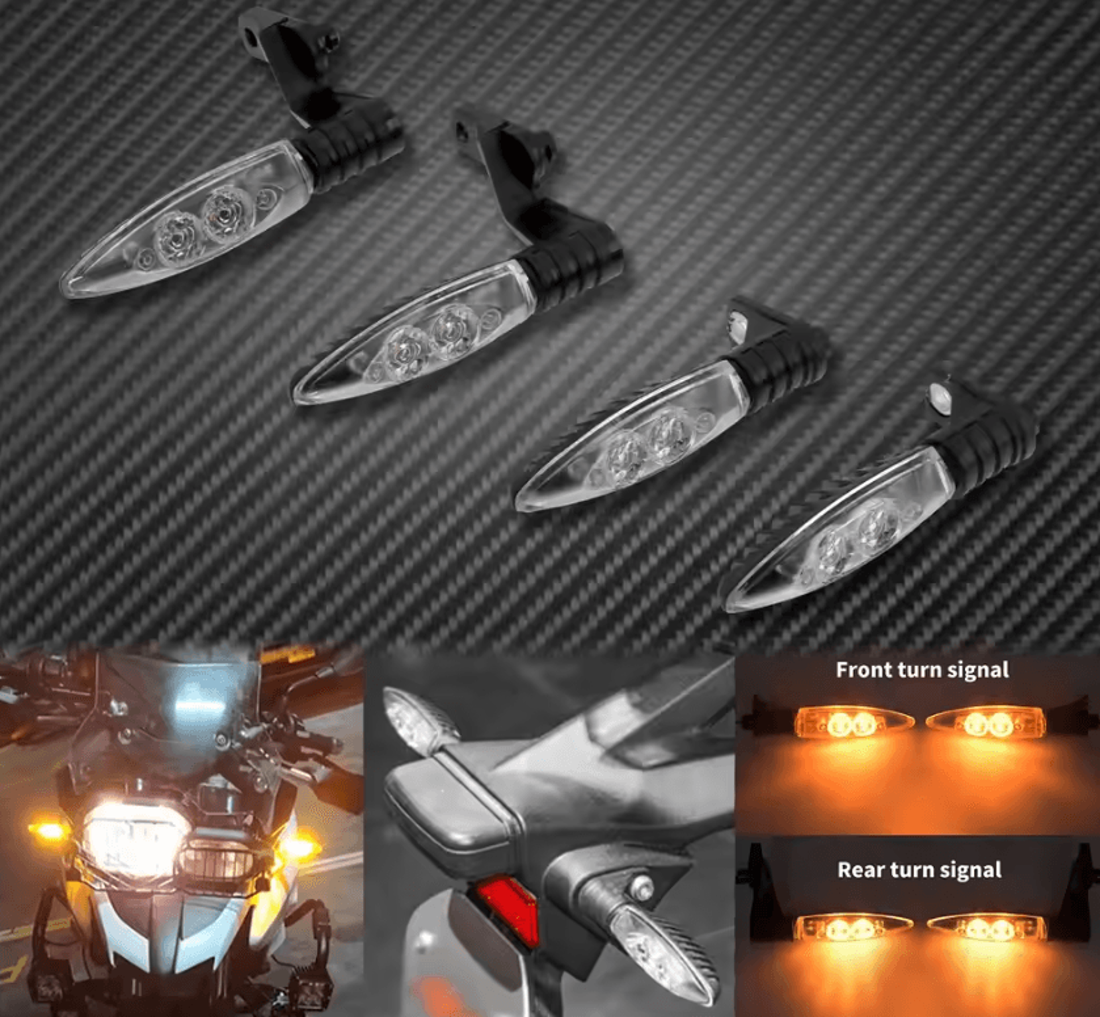 high visibility led turn signal lights for bmw r1200gs f800gs k series