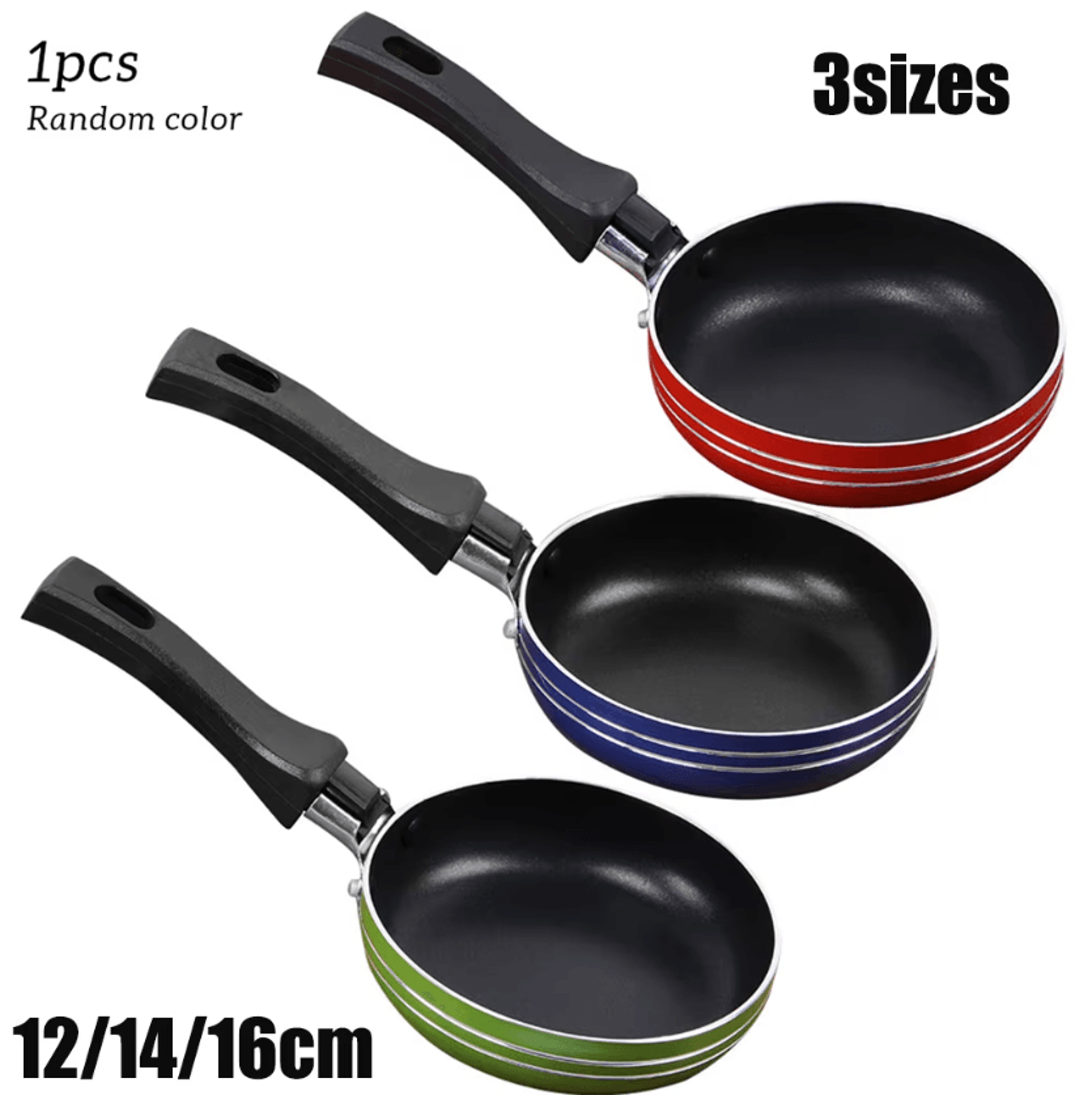 mini non-stick frying pan for eggs and single-serve meals