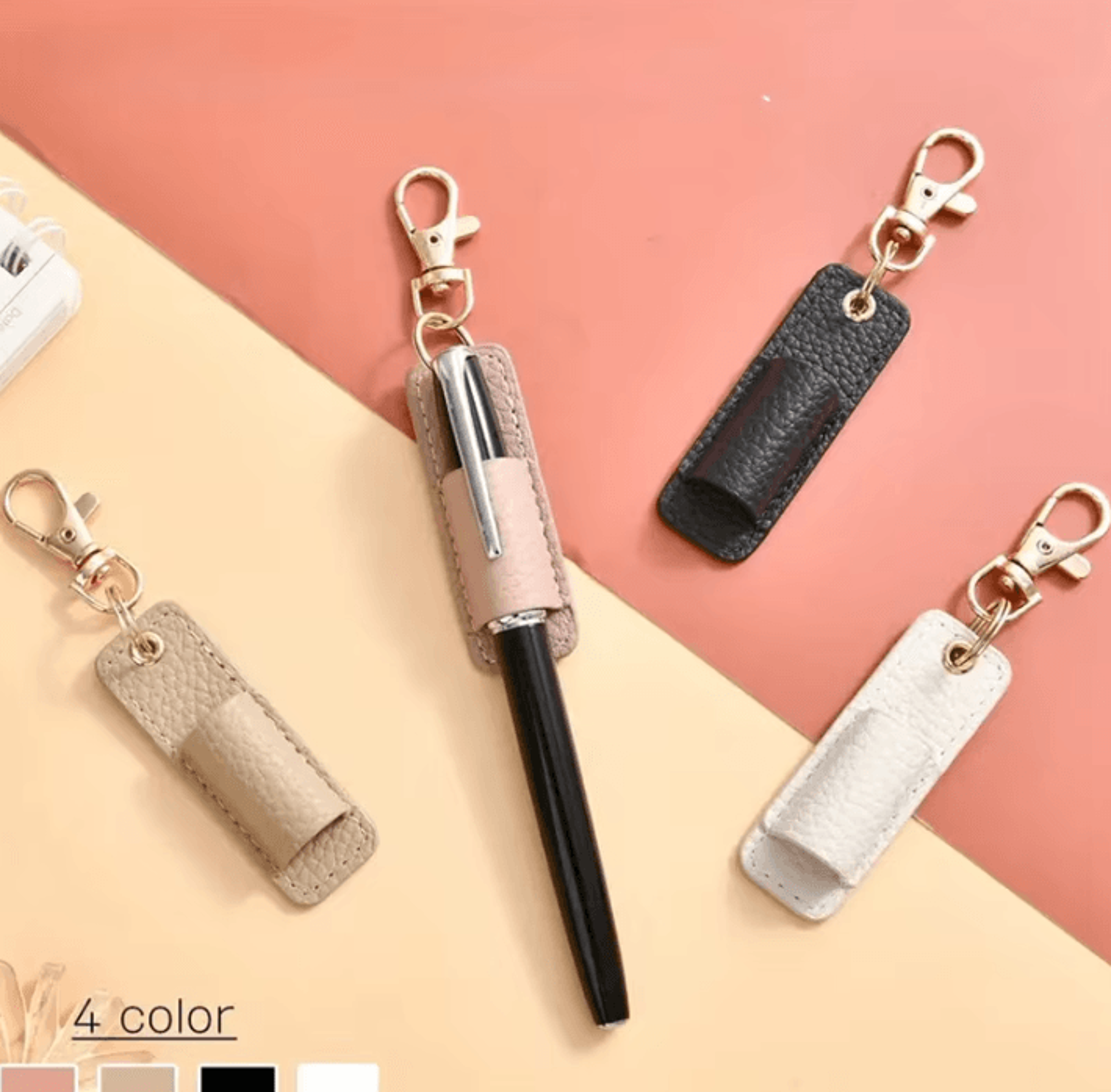 penmate portable leather pen holder clip for nurses and office professionals