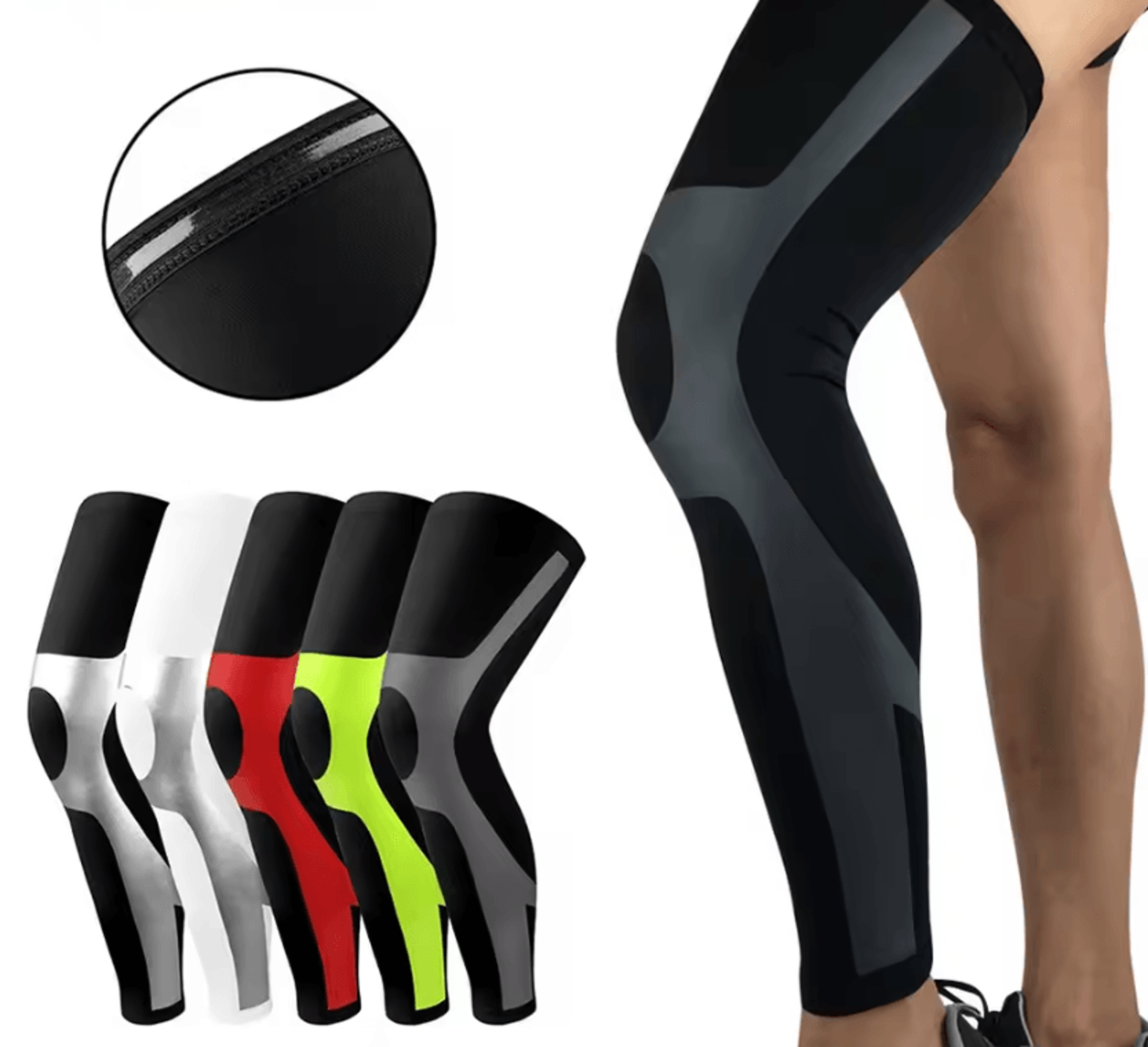 activeshield full leg compression sleeve for cycling, running and outdoor sports