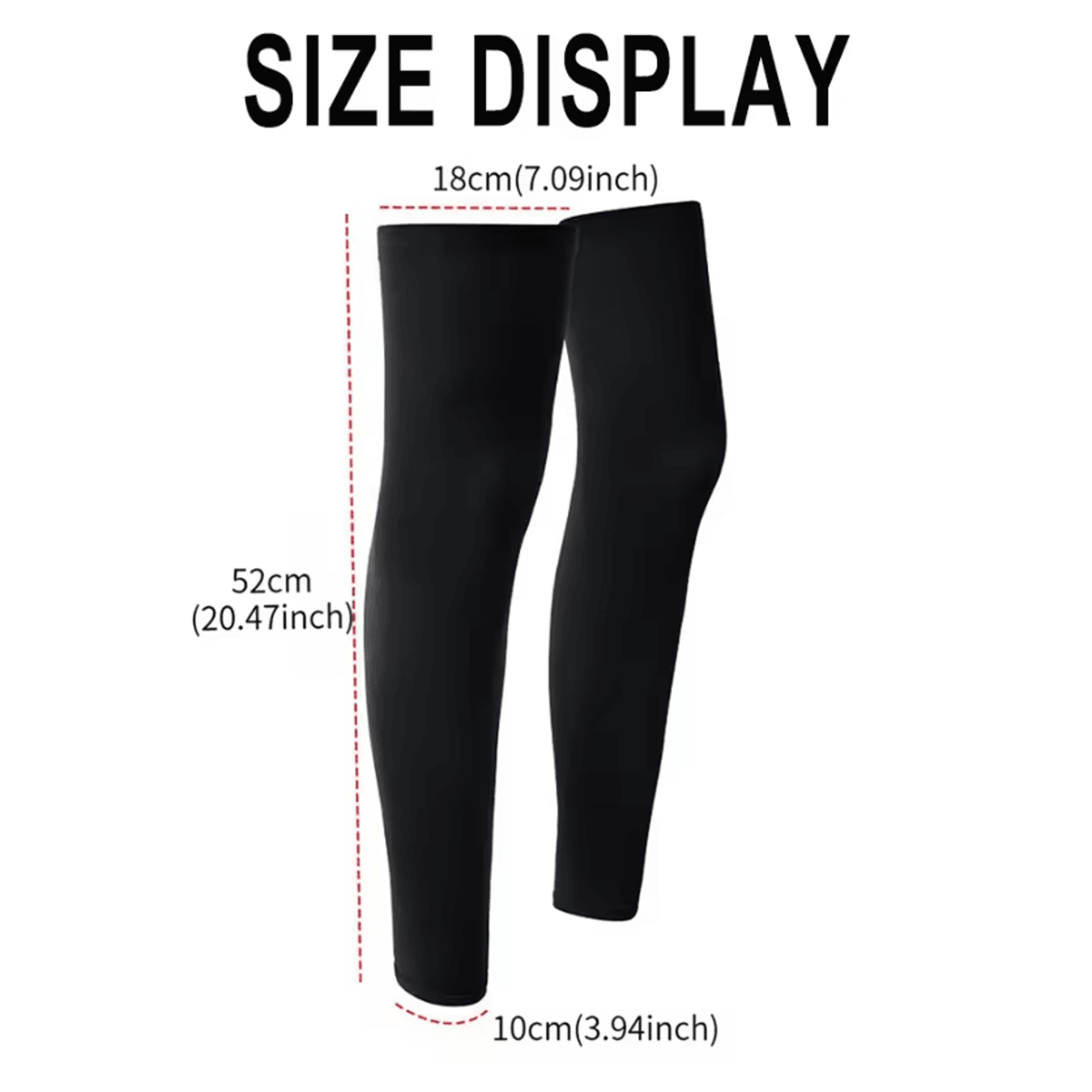 gtubike uv protection cycling leg sleeves - quick dry compression support for running and outdoor sports