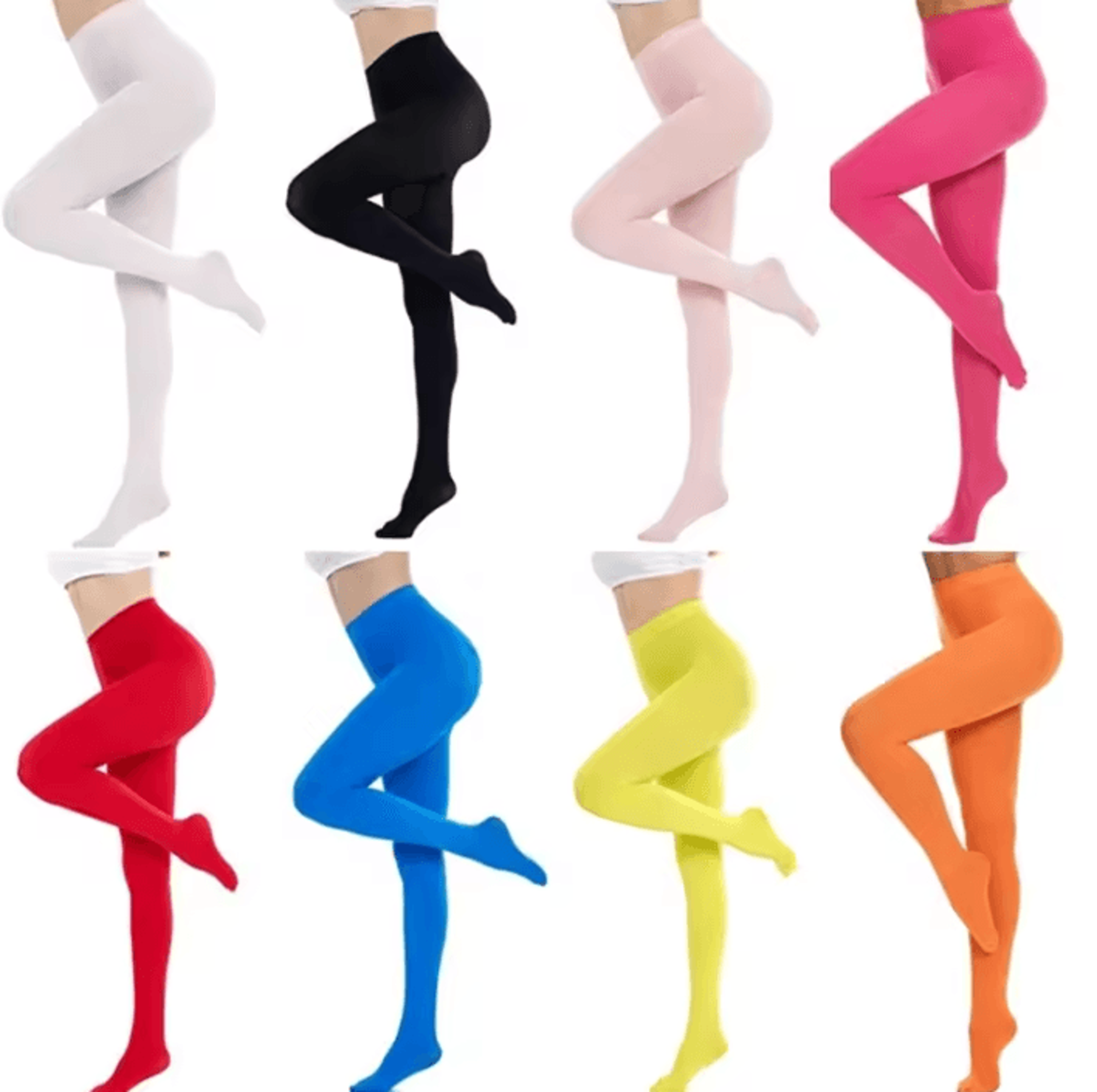 silkyflex semi opaque women's footed tights with high elastic control top