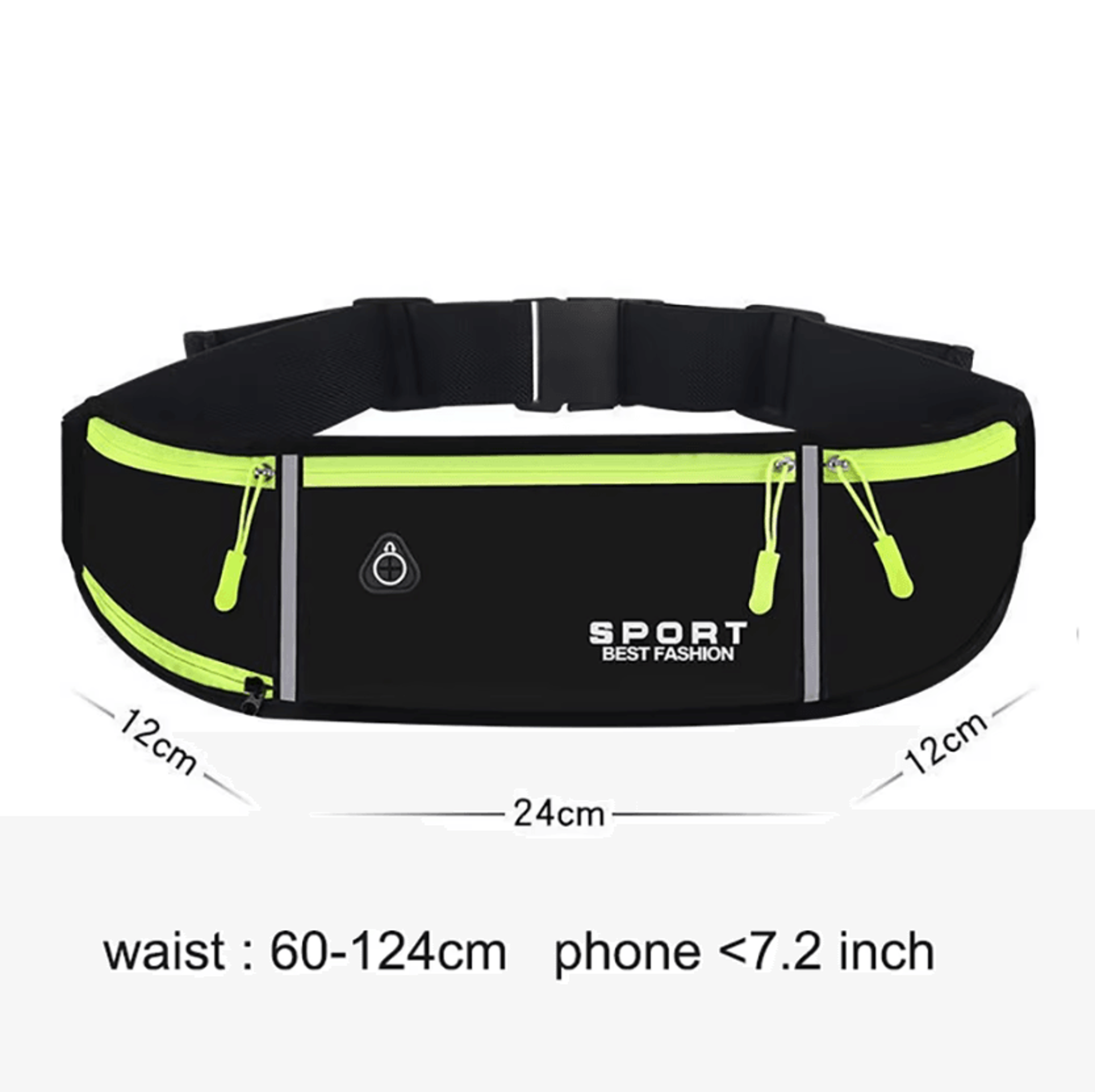 runflex hydration running belt waist bag with water bottle and phone holder