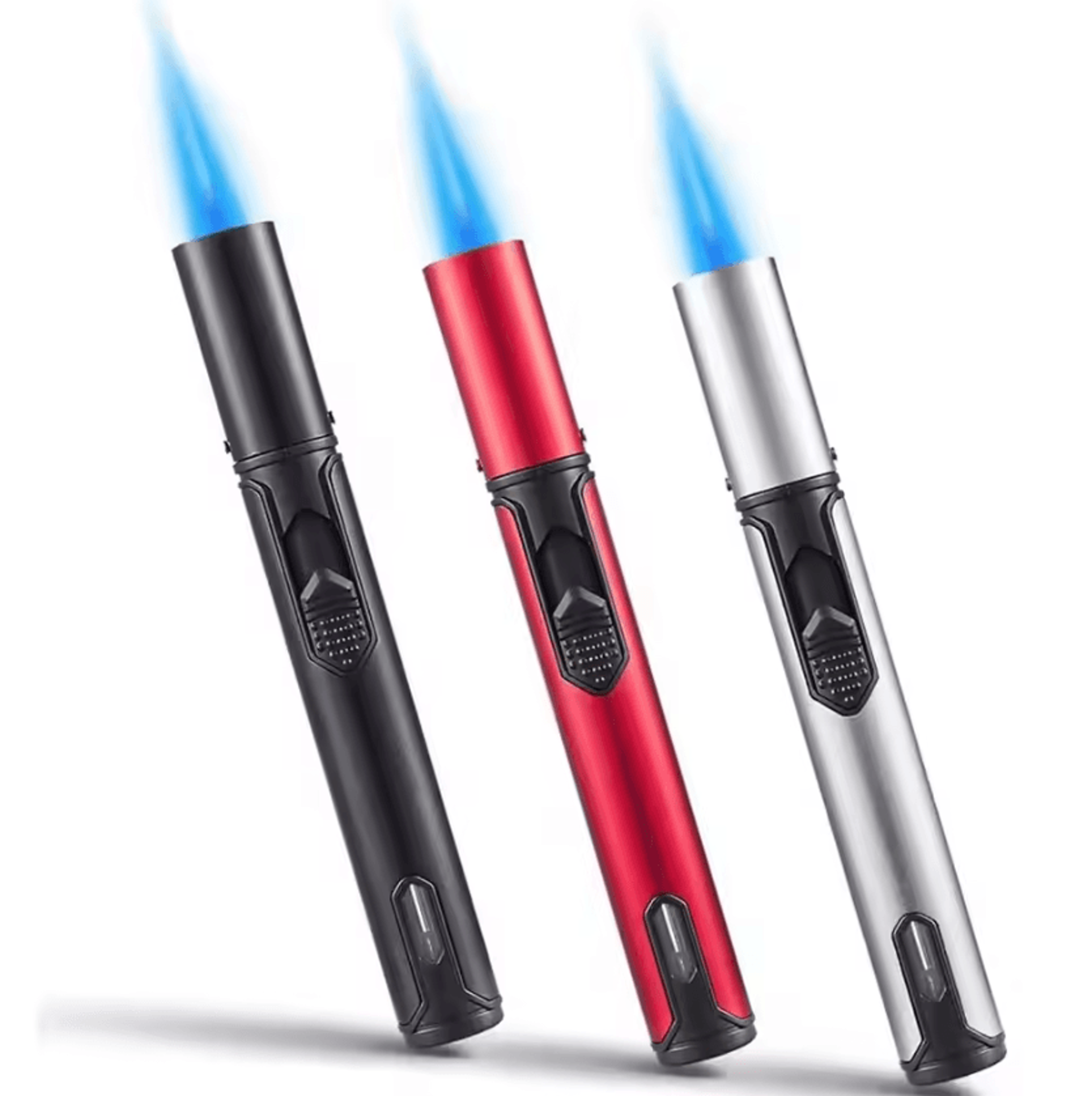 honest flamepro metal windproof jet torch pen lighter for outdoor and kitchen use