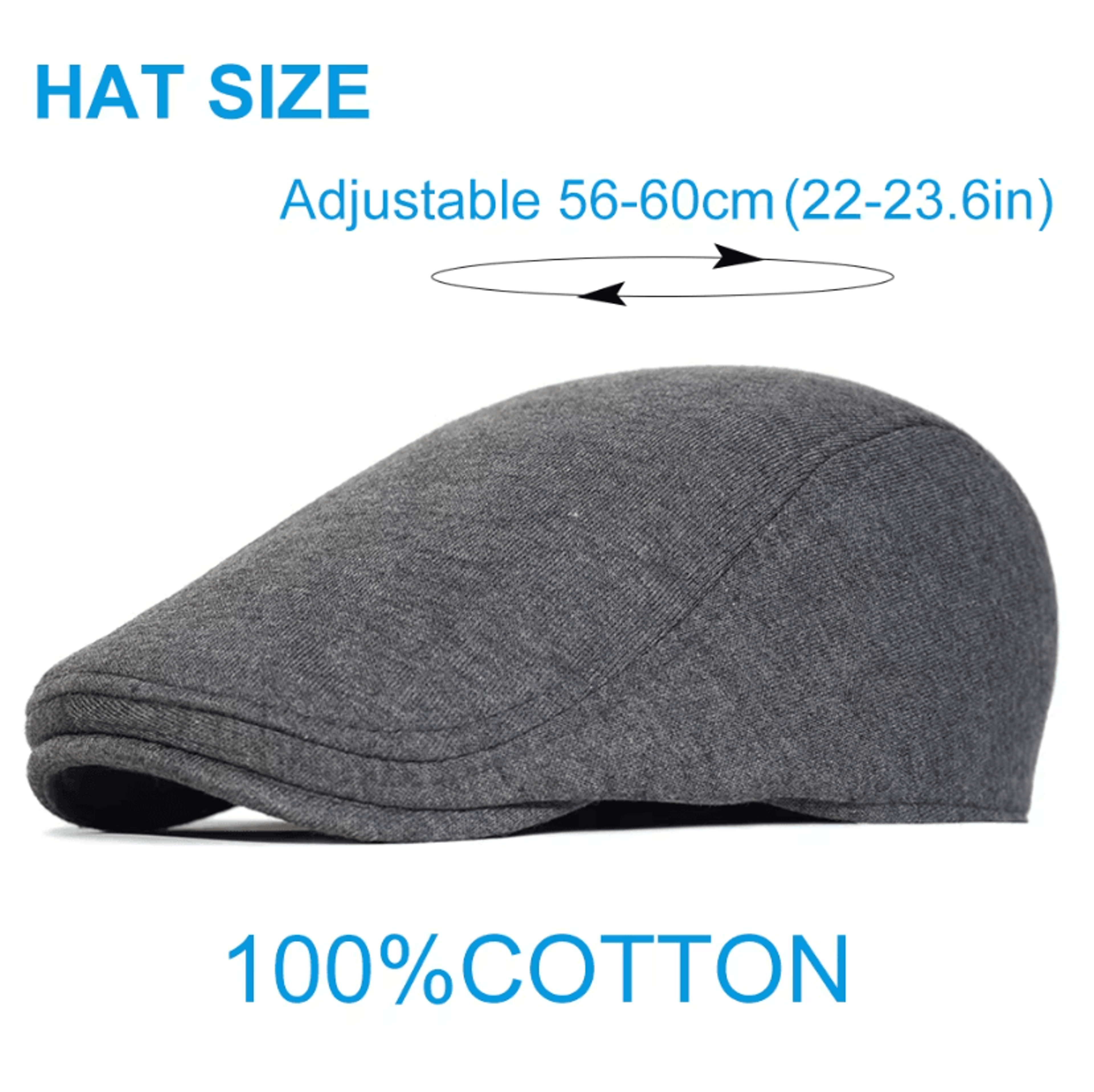 heritagecharm cotton newsboy flat cap for men and women with vintage style