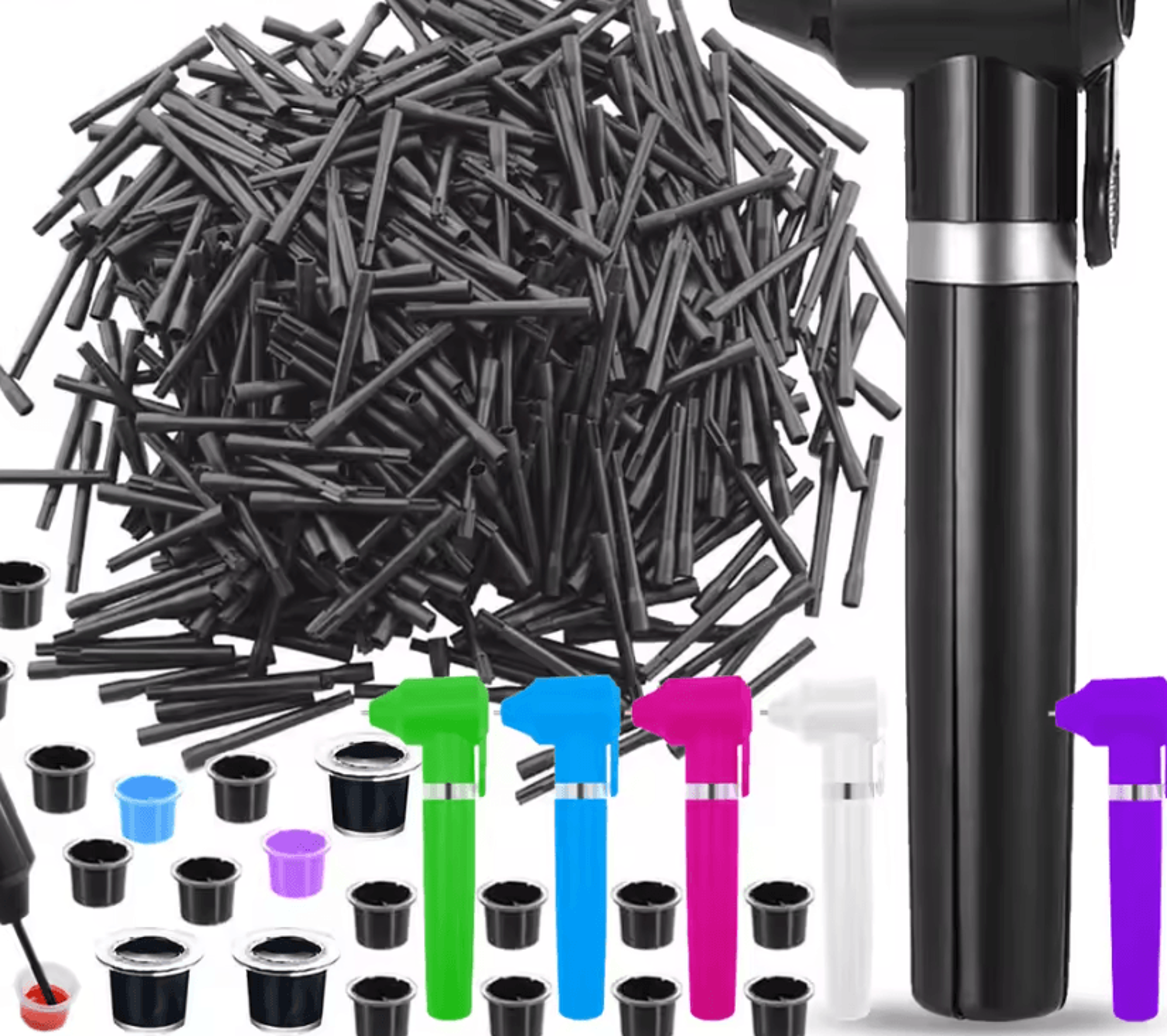 inkfusion elite electric tattoo pigment mixer kit with 50 mixing sticks