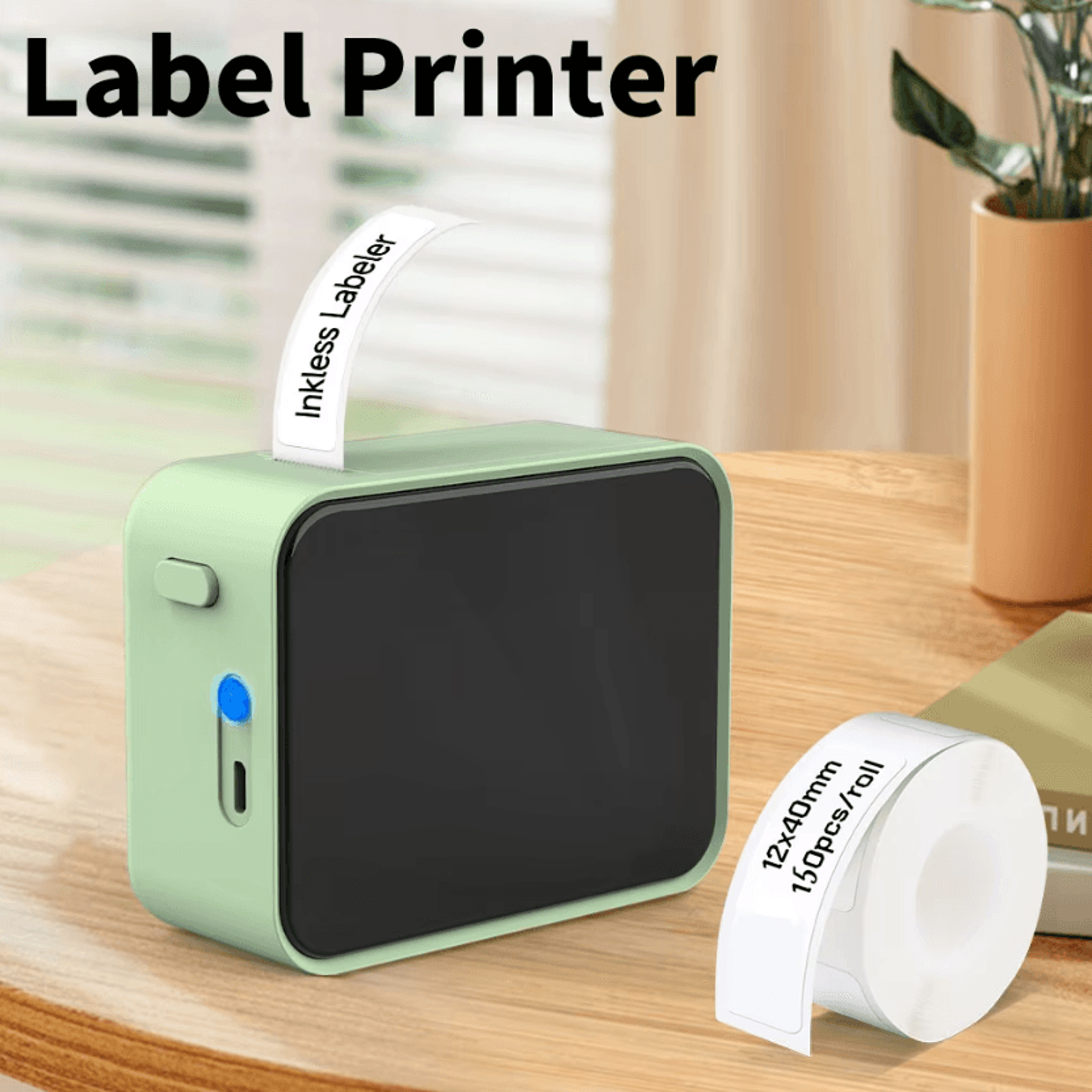 marklife smartlabel mini bluetooth thermal label printer for home office and school organization