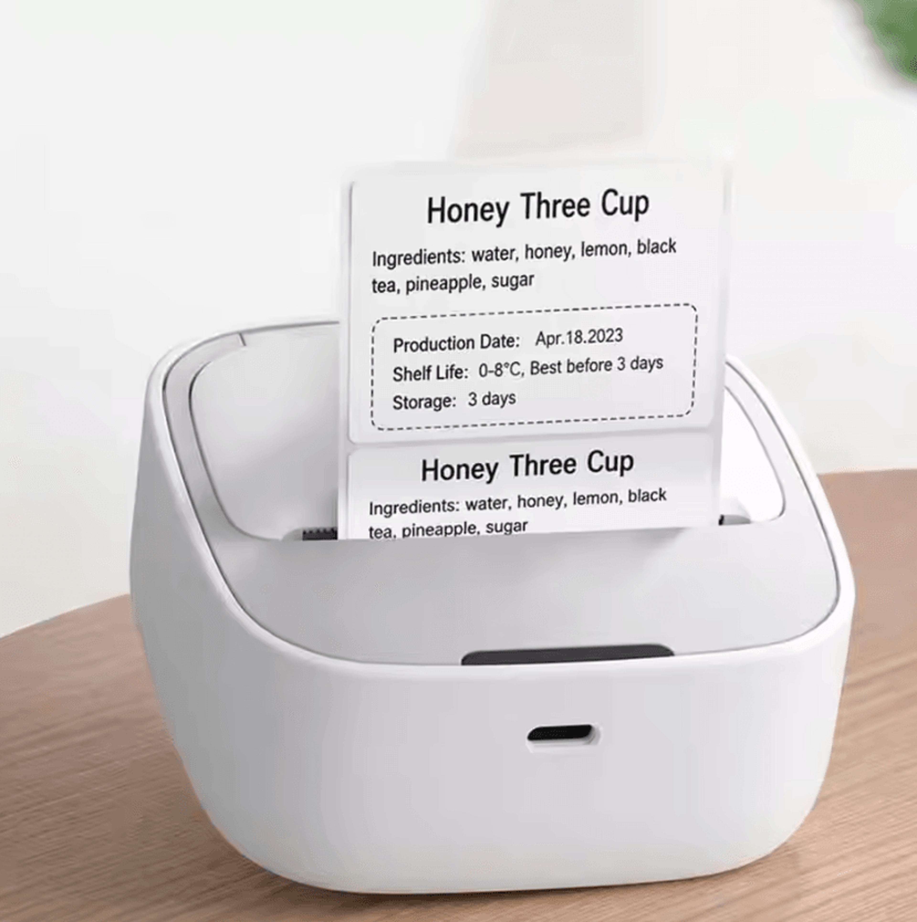 rongta 1x2 bluetooth thermal label printer wireless shipping sticker maker for small business