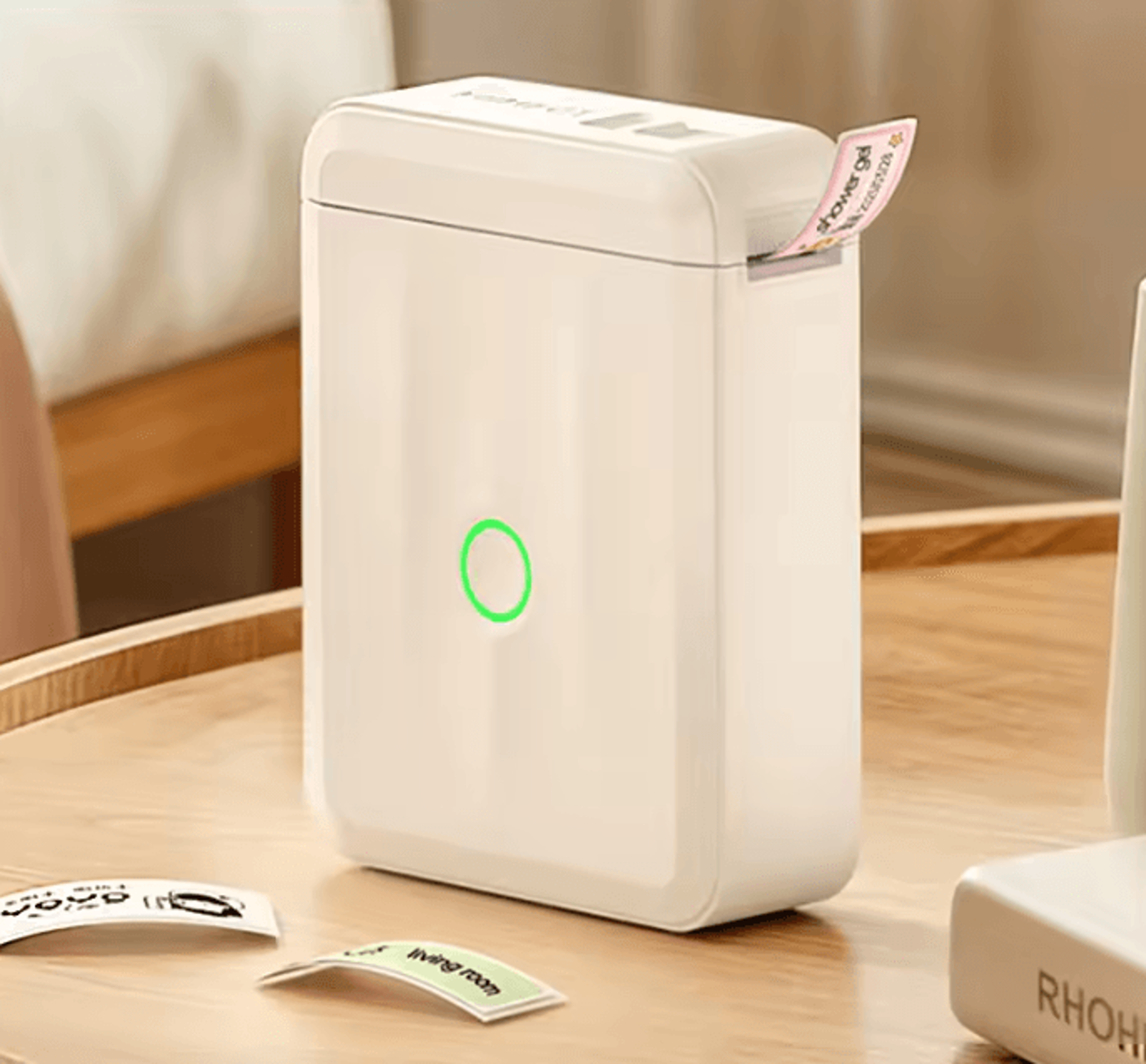 niimbot d110 mini portable thermal label printer self-adhesive sticker maker for home organization