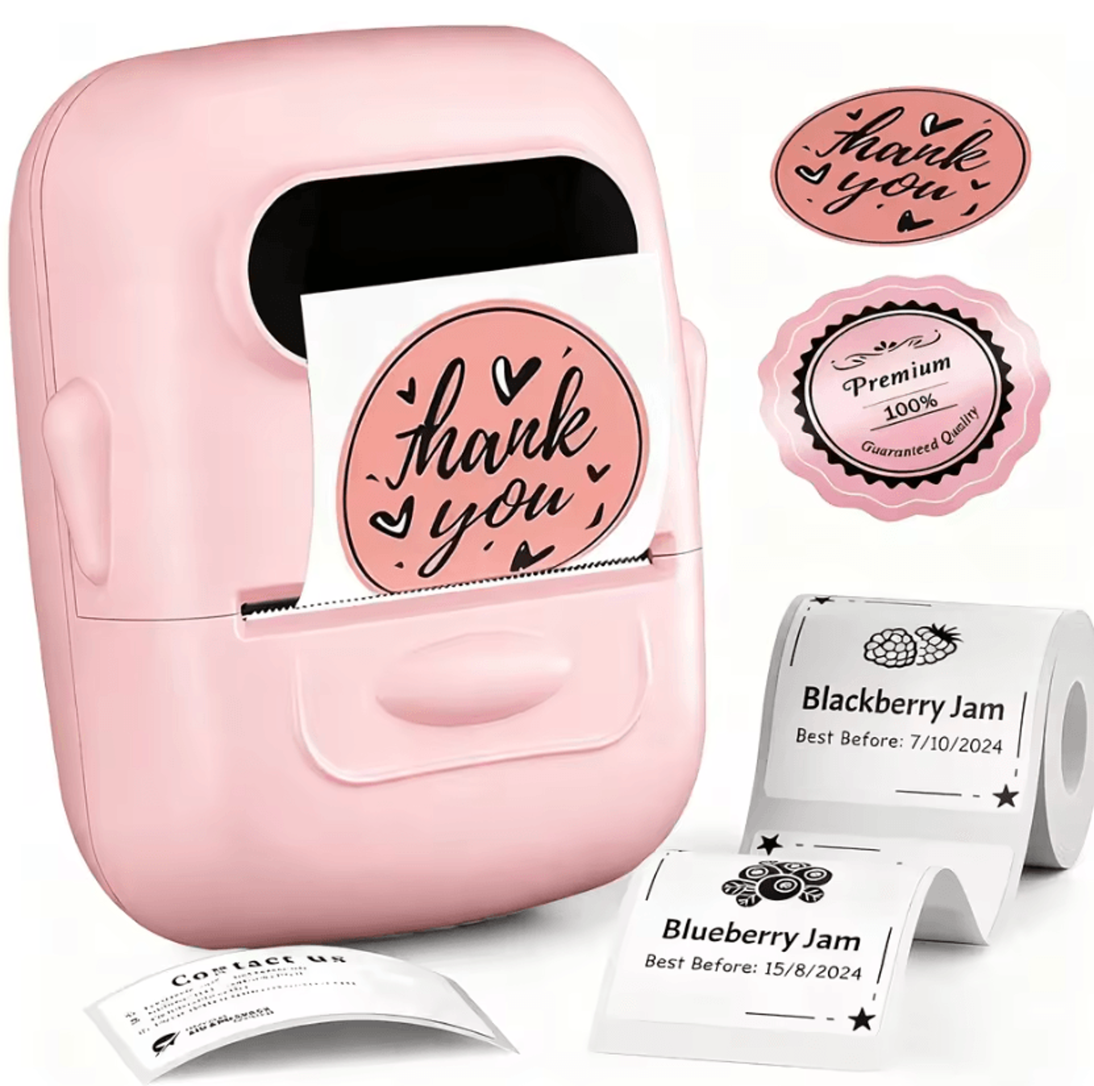 marklife p50 bluetooth thermal label printer waterproof tear-resistant diy sticker maker