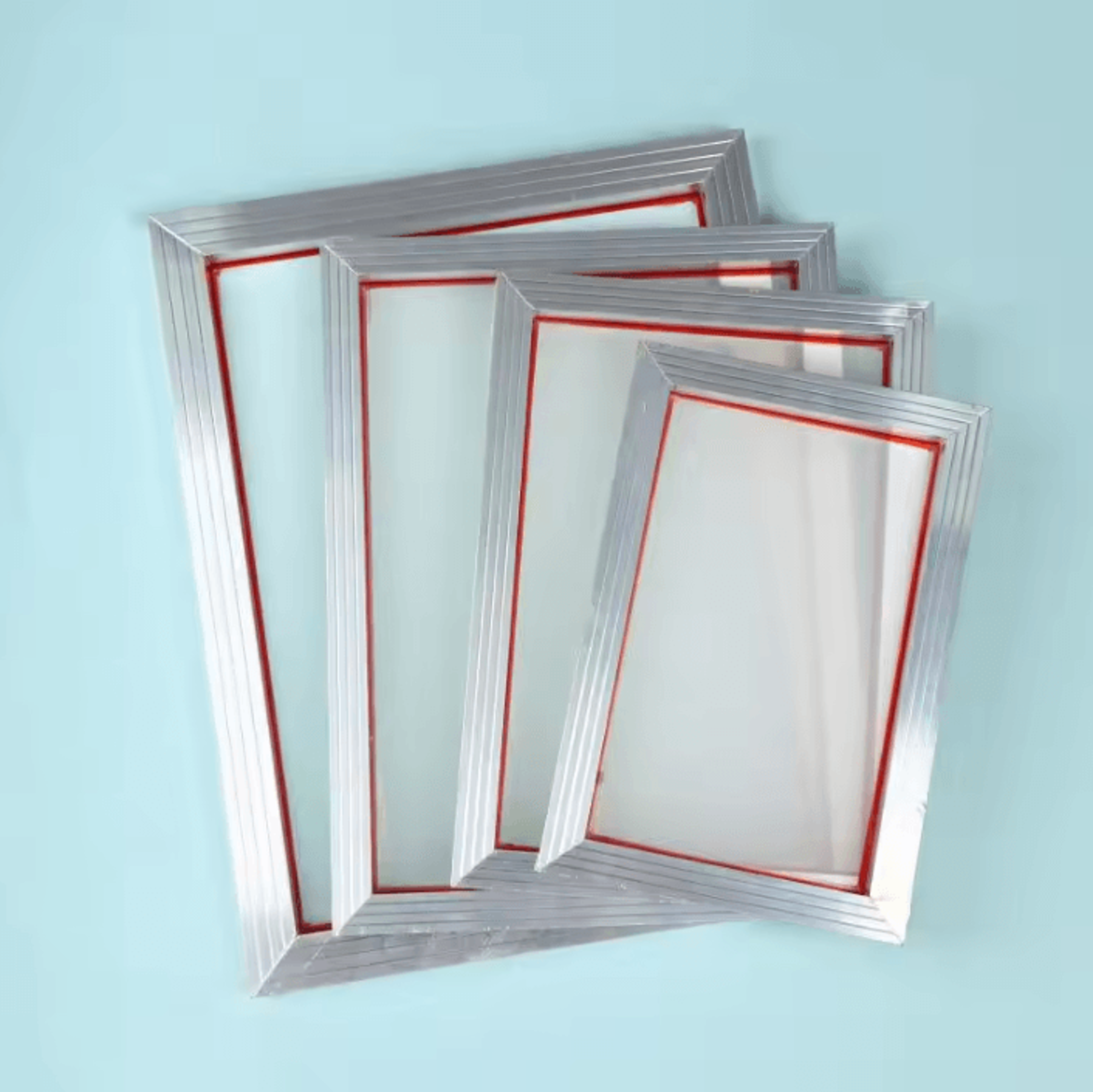 20x24 inch aluminum silk screen printing frame durable mesh screen for diy t-shirt printing and small business