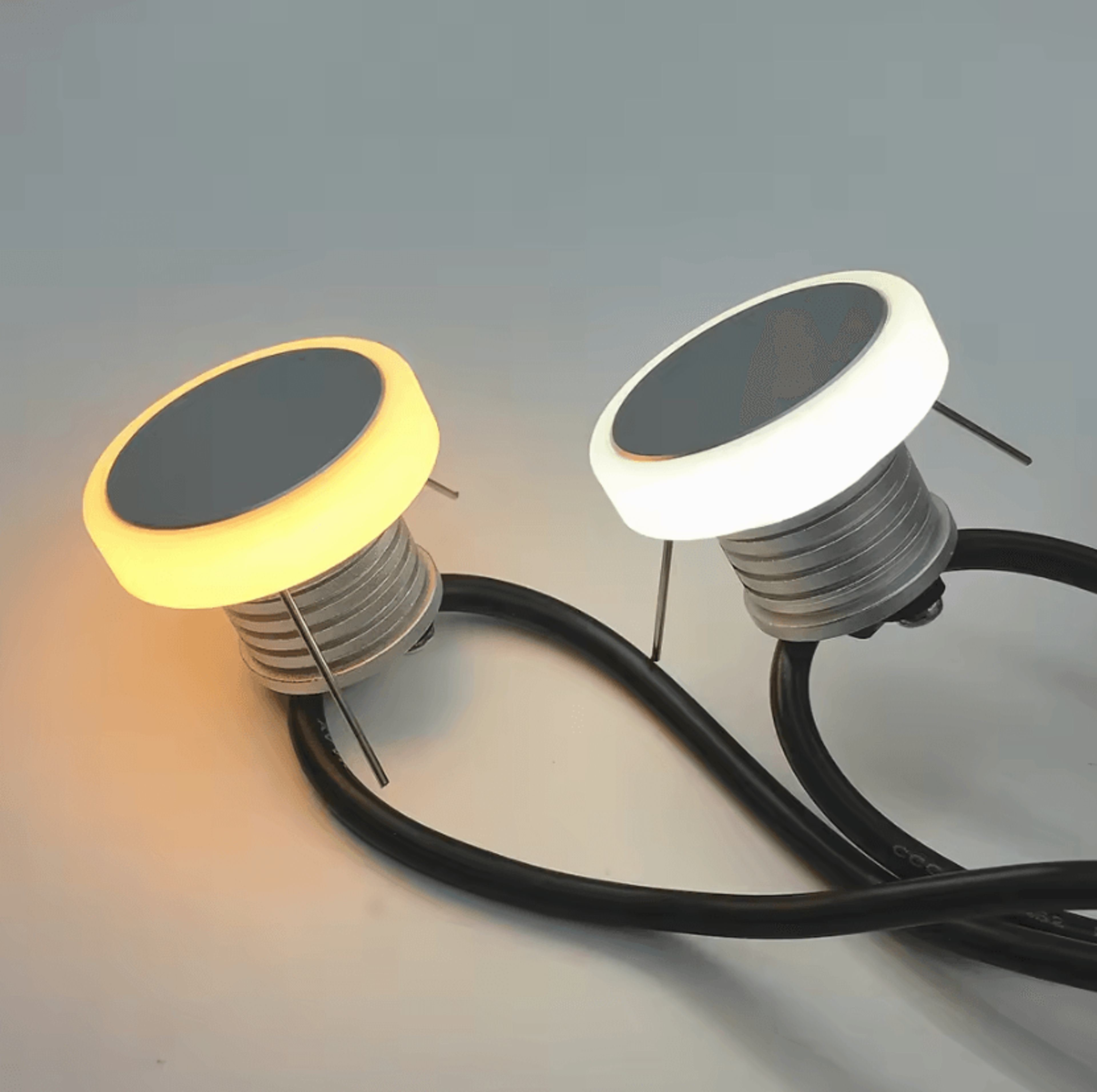 12v waterproof led deck lights 1w recessed stair step lighting for garden pathways and outdoor landscape decoration