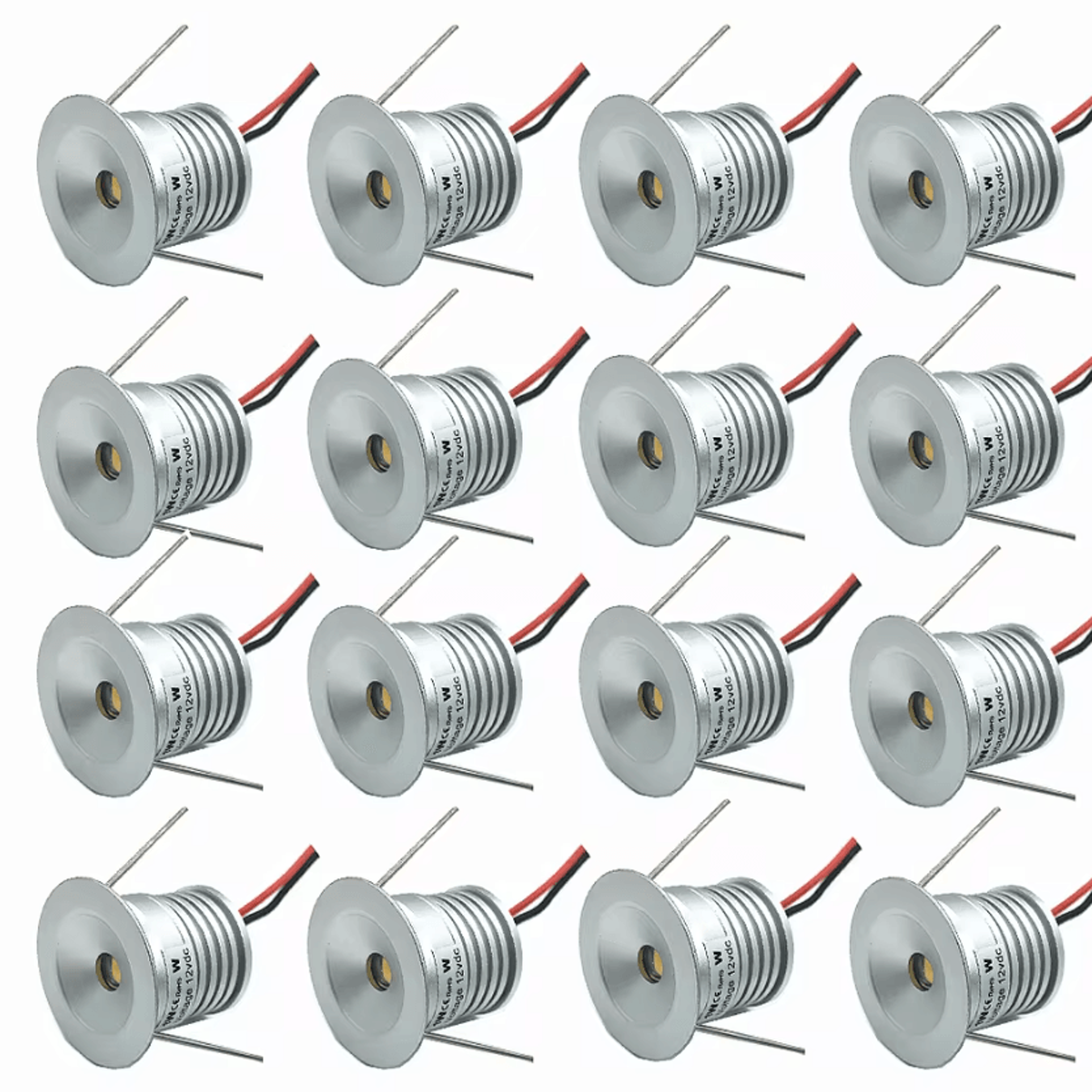 1w ip65 mini led spotlight 12v 25mm dimmable recessed downlight for ceiling stairs and cabinet lighting