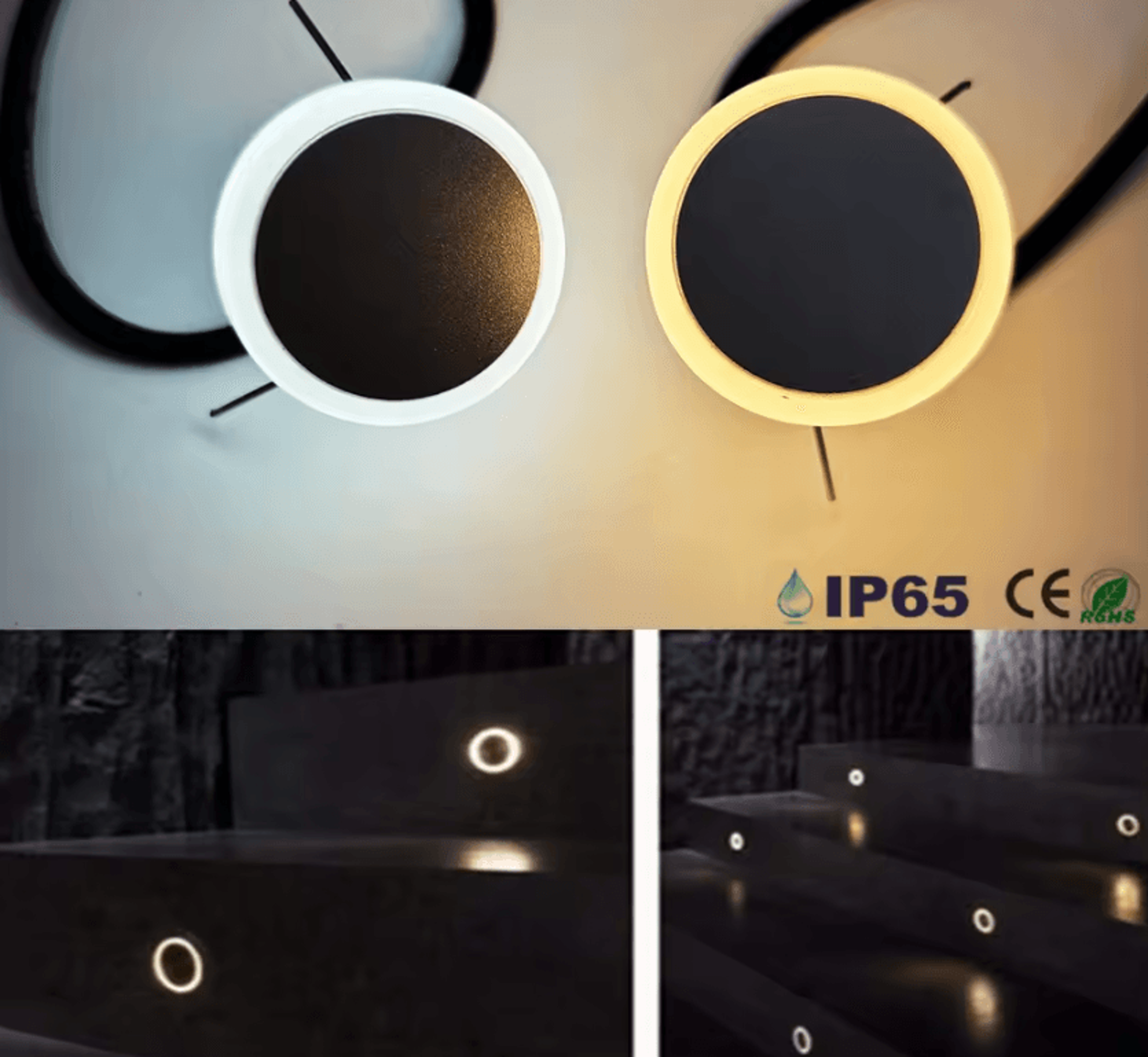 1w ip67 waterproof led stair wall light 12v outdoor step lamp for garden gates balconies and yard lighting