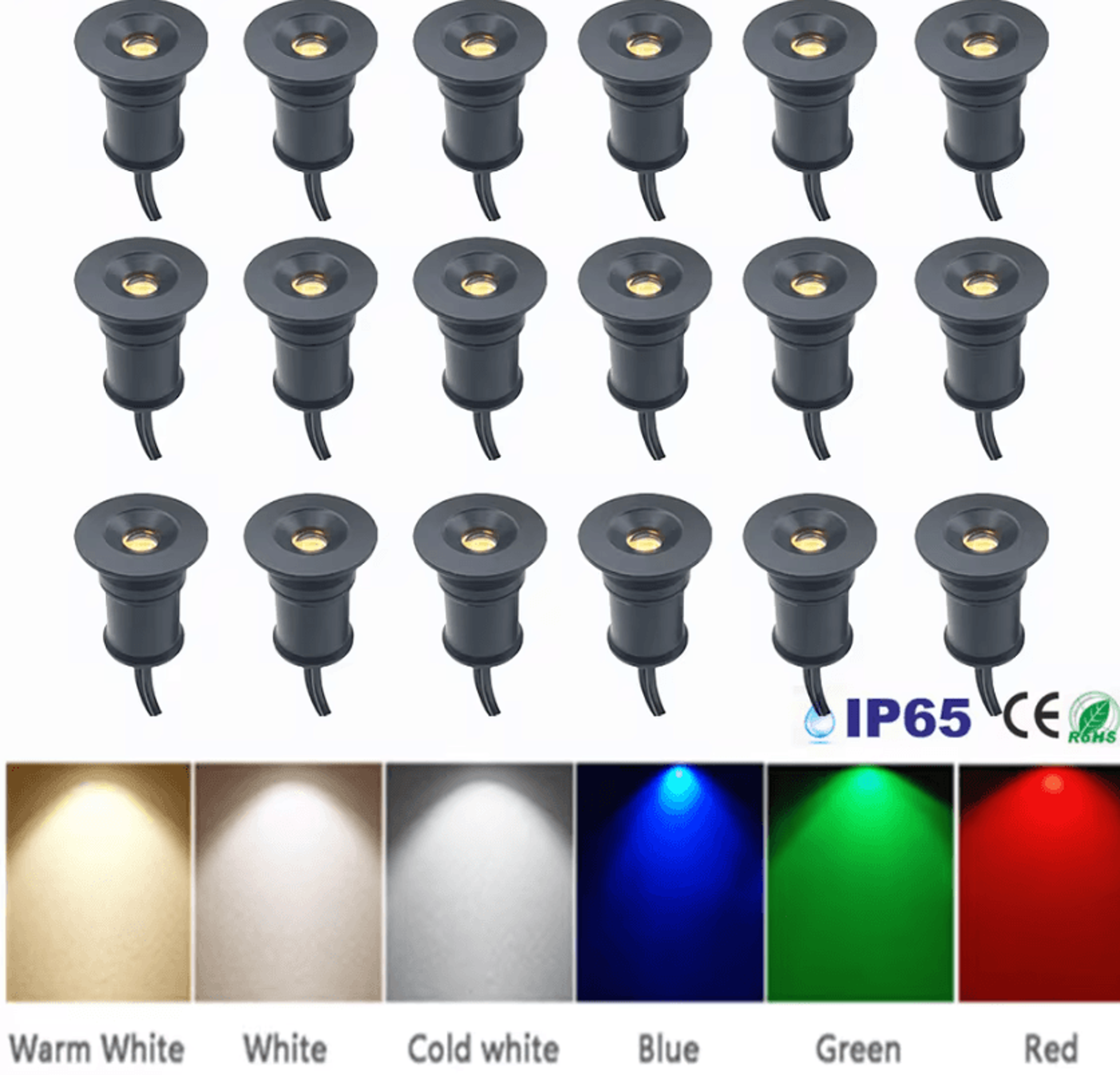 1w ip65 dimmable mini led spotlight 12v 24v recessed ceiling downlight for cabinets stairs and party lighting