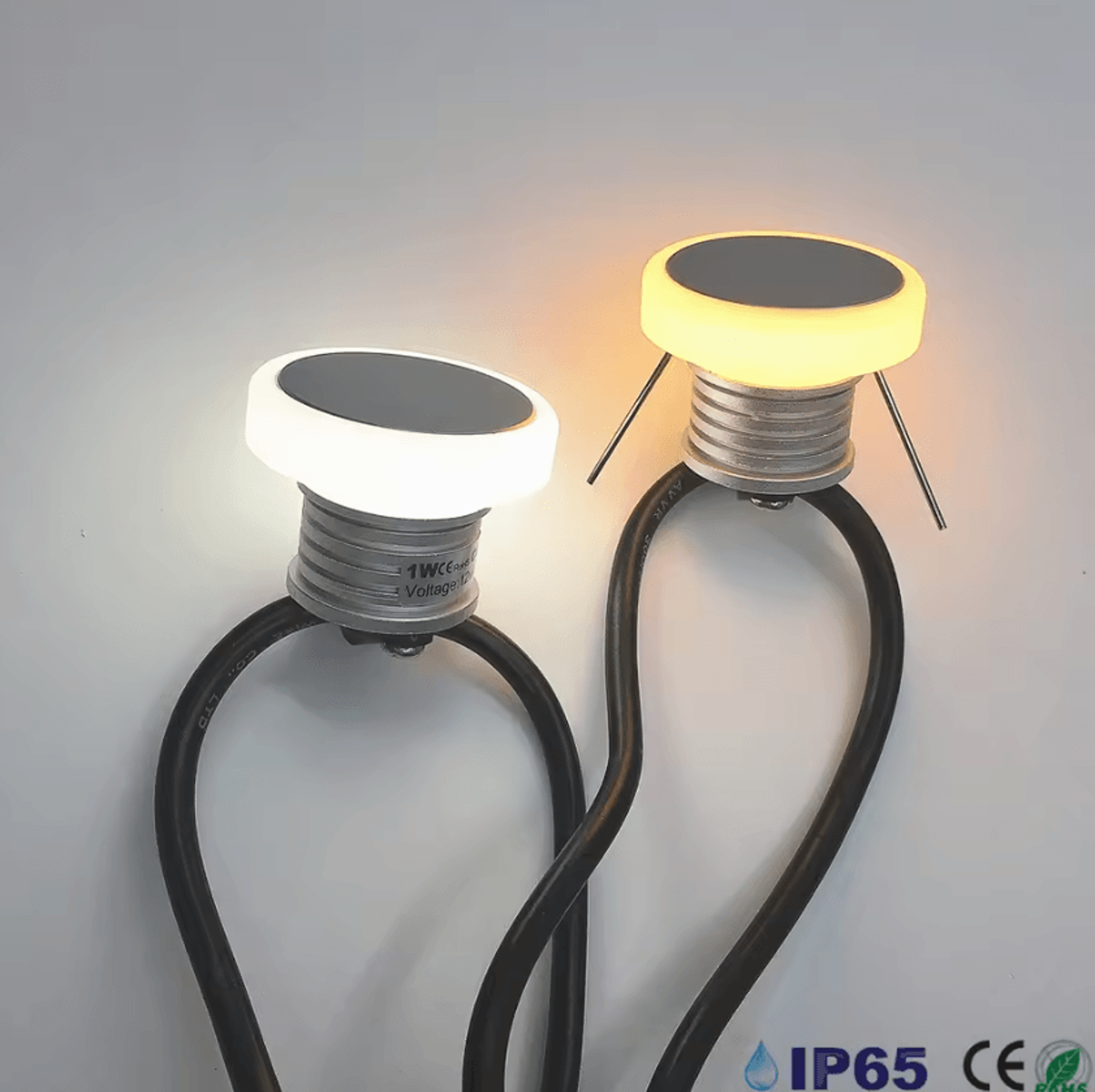 1w ip65 waterproof led recessed wall light 12v stair step sconce for indoor outdoor corridors and gardens