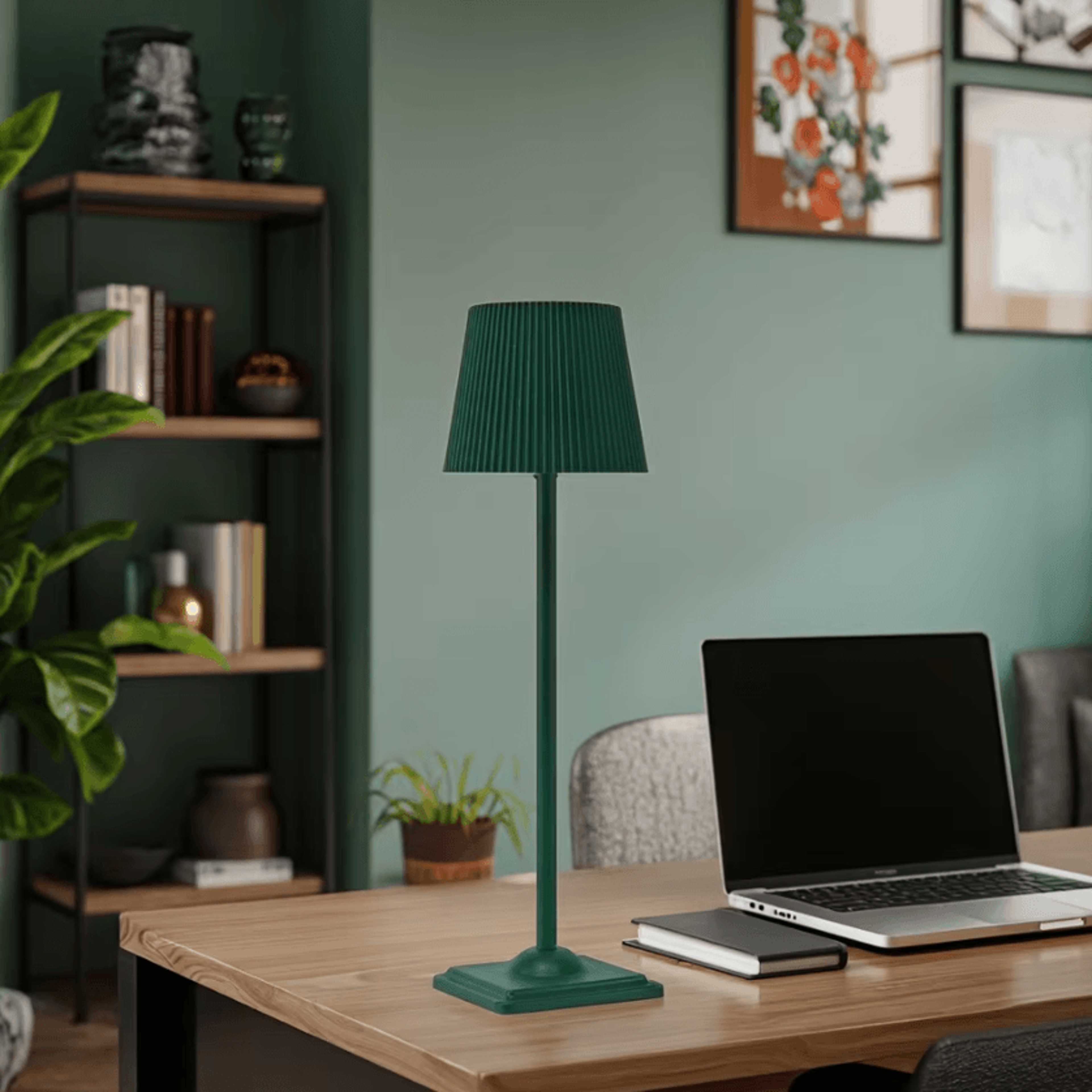wireless rechargeable led table lamp touch stepless dimming bedside reading light for bedroom hotel and bar decor