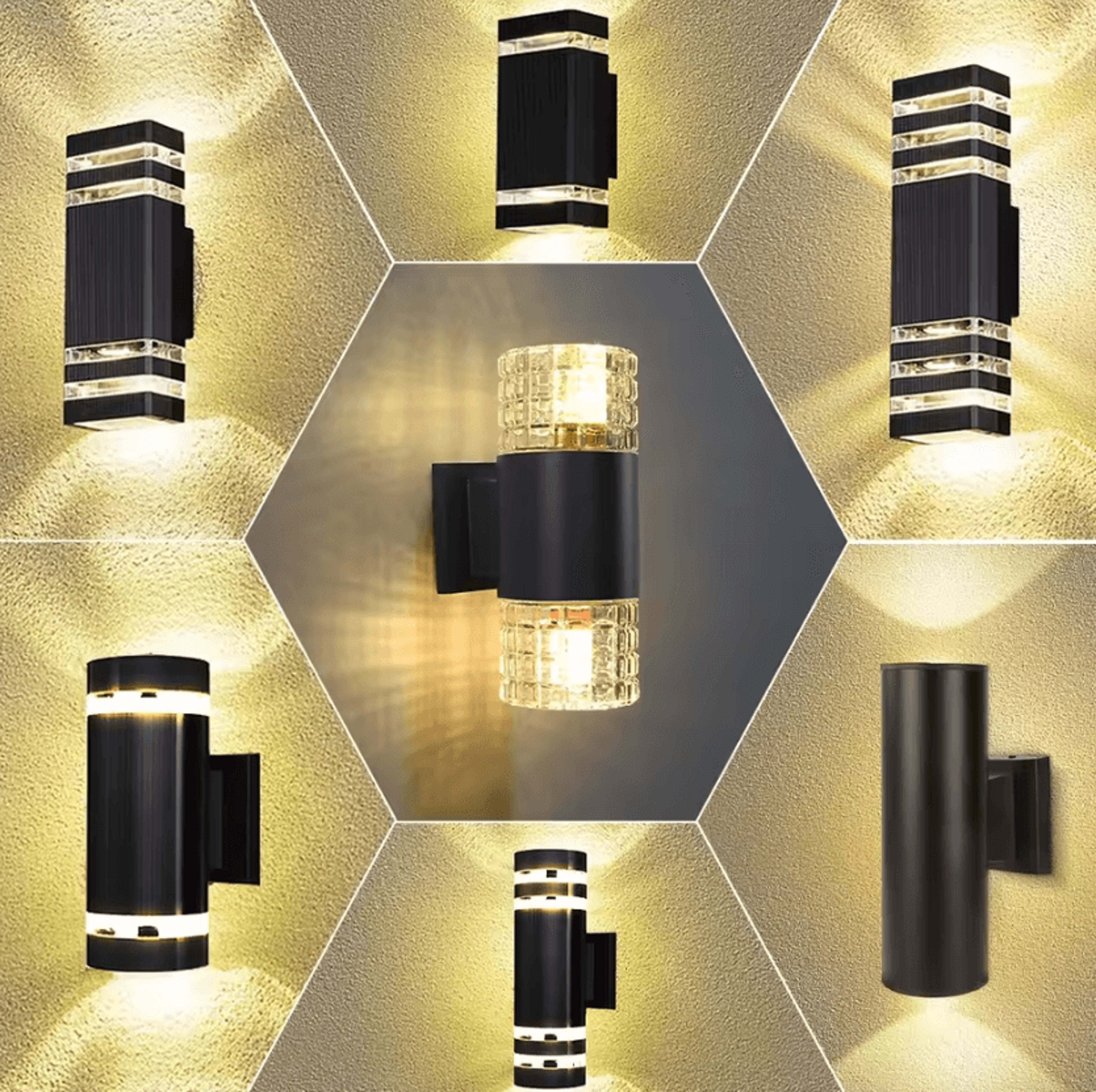 ip66 waterproof outdoor wall lamp e27 replaceable bulb exterior garden light for porch patio and home decor