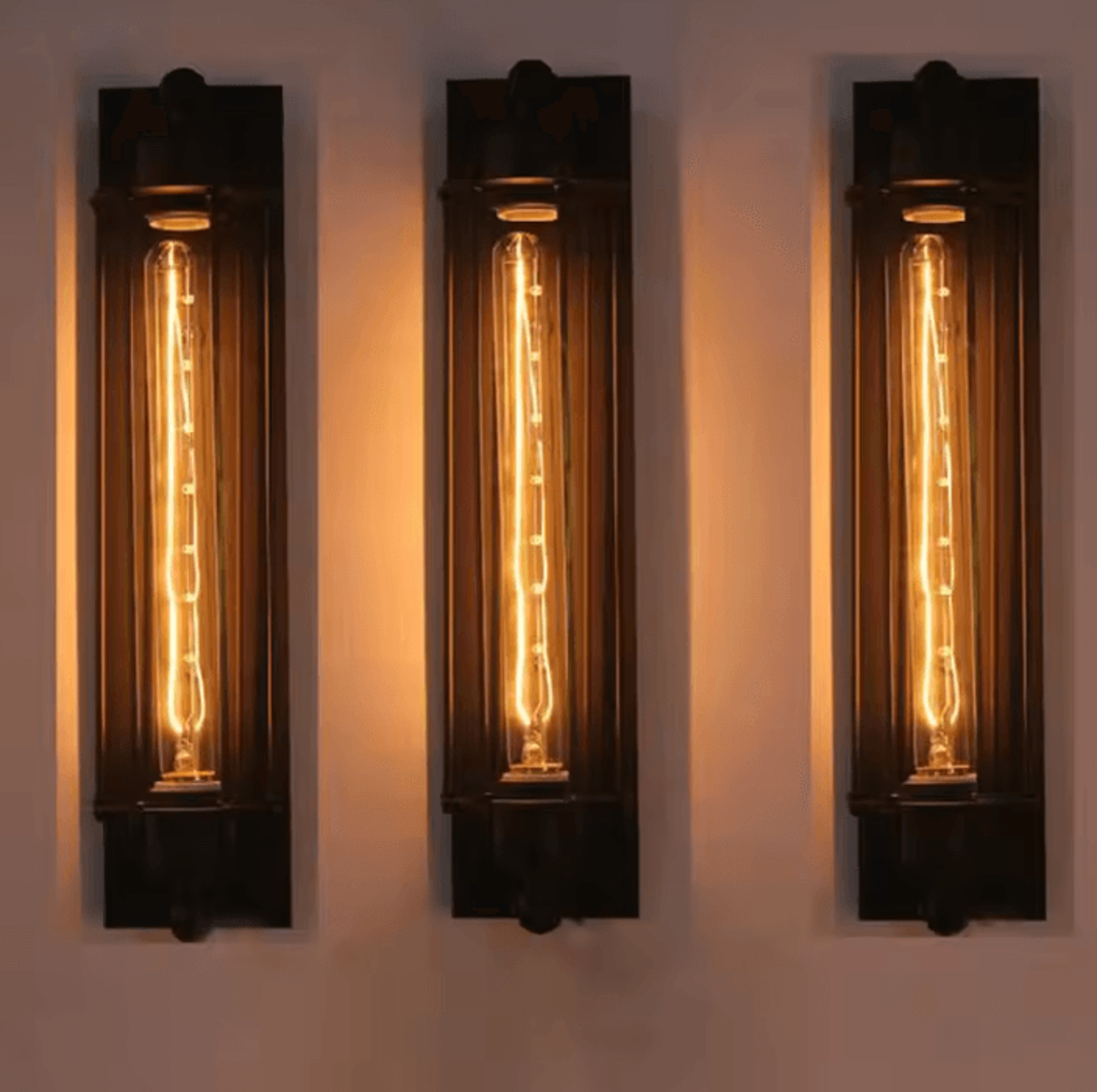 retro industrial iron wall light vintage led wall sconce for corridor staircase and bedroom