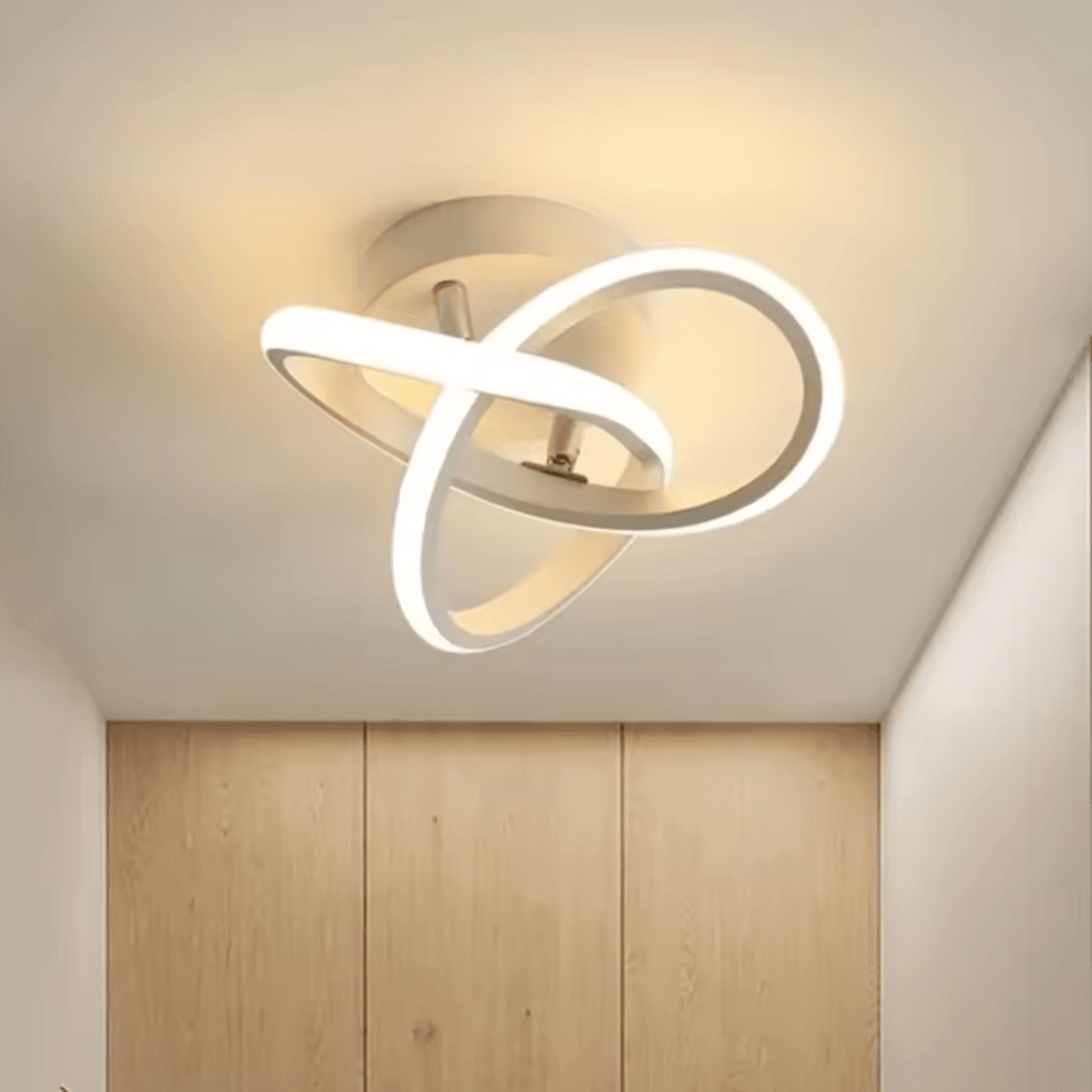 modern round led ceiling light minimalist indoor lamp for kitchen bedroom and living room