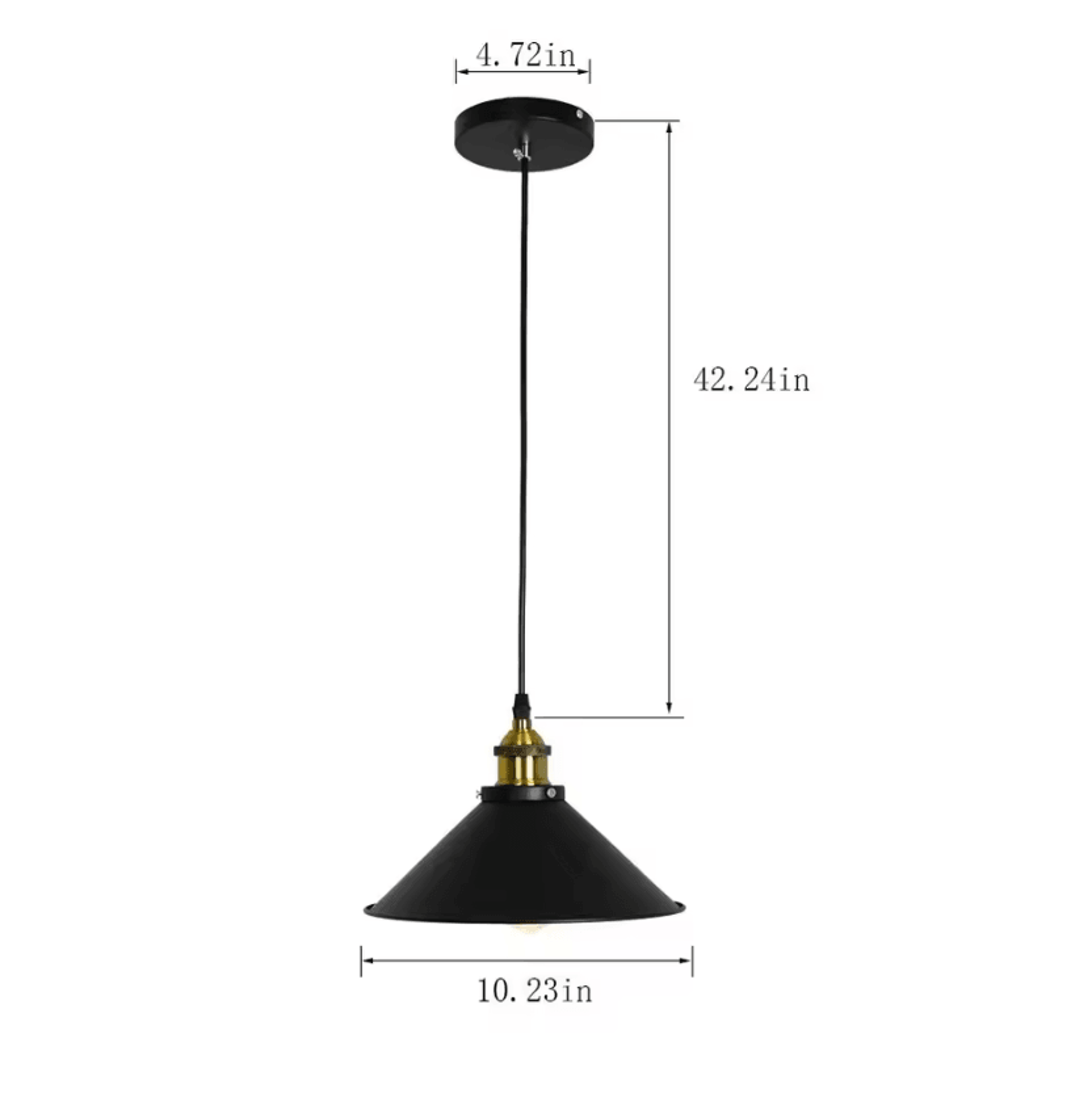 black vintage industrial pendant light e27 edison hanging chandelier for loft and living room